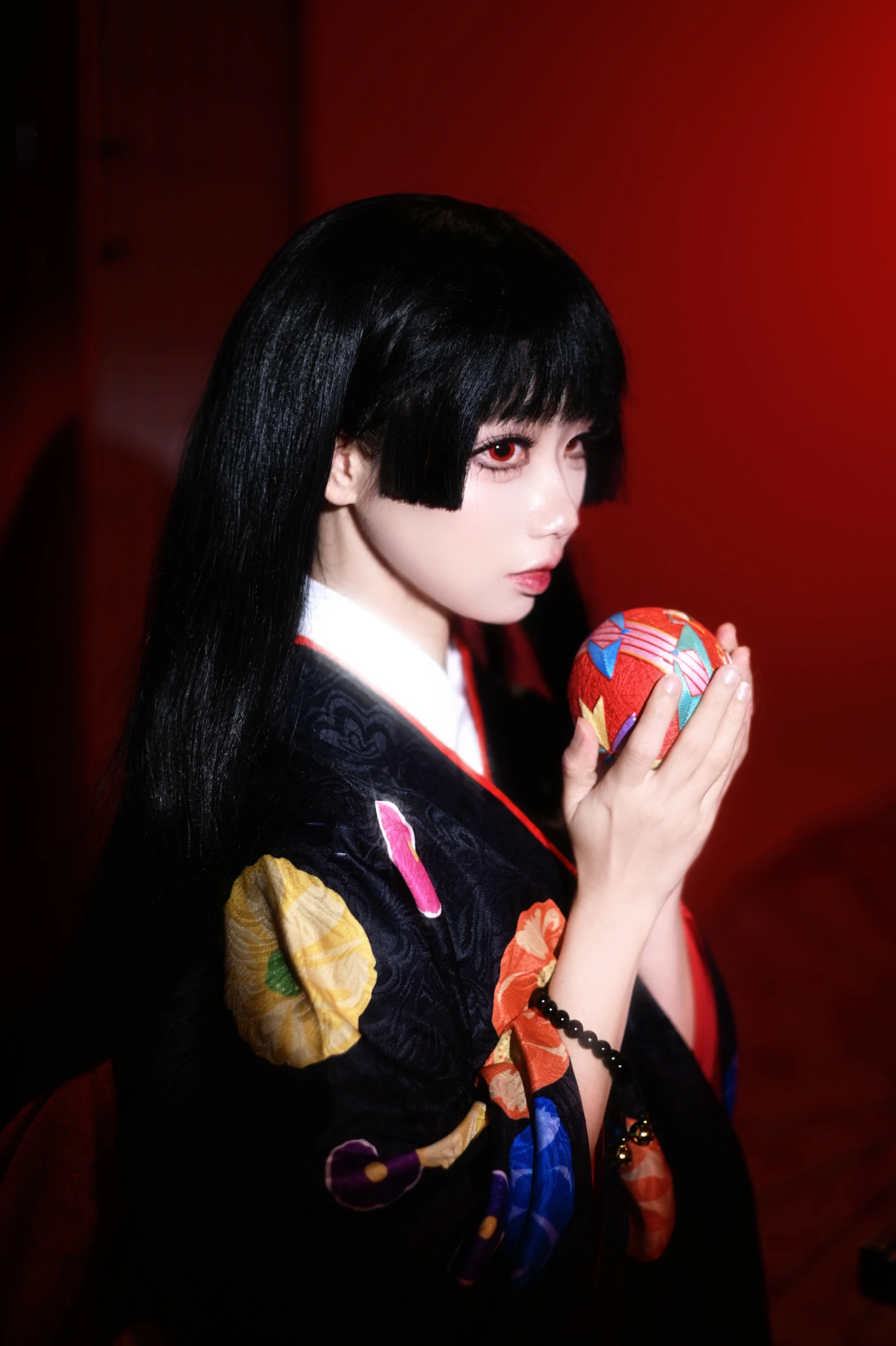 【阎魔爱cos】地狱少女的经典重现，敬畏原画的力量 - 第 5 张