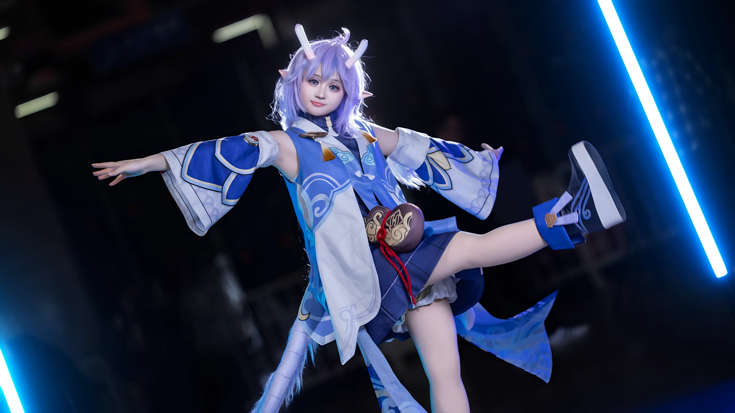 【白露cos】记录崩坏星穹铁道中白露的灵动站姿 - 第 5 张