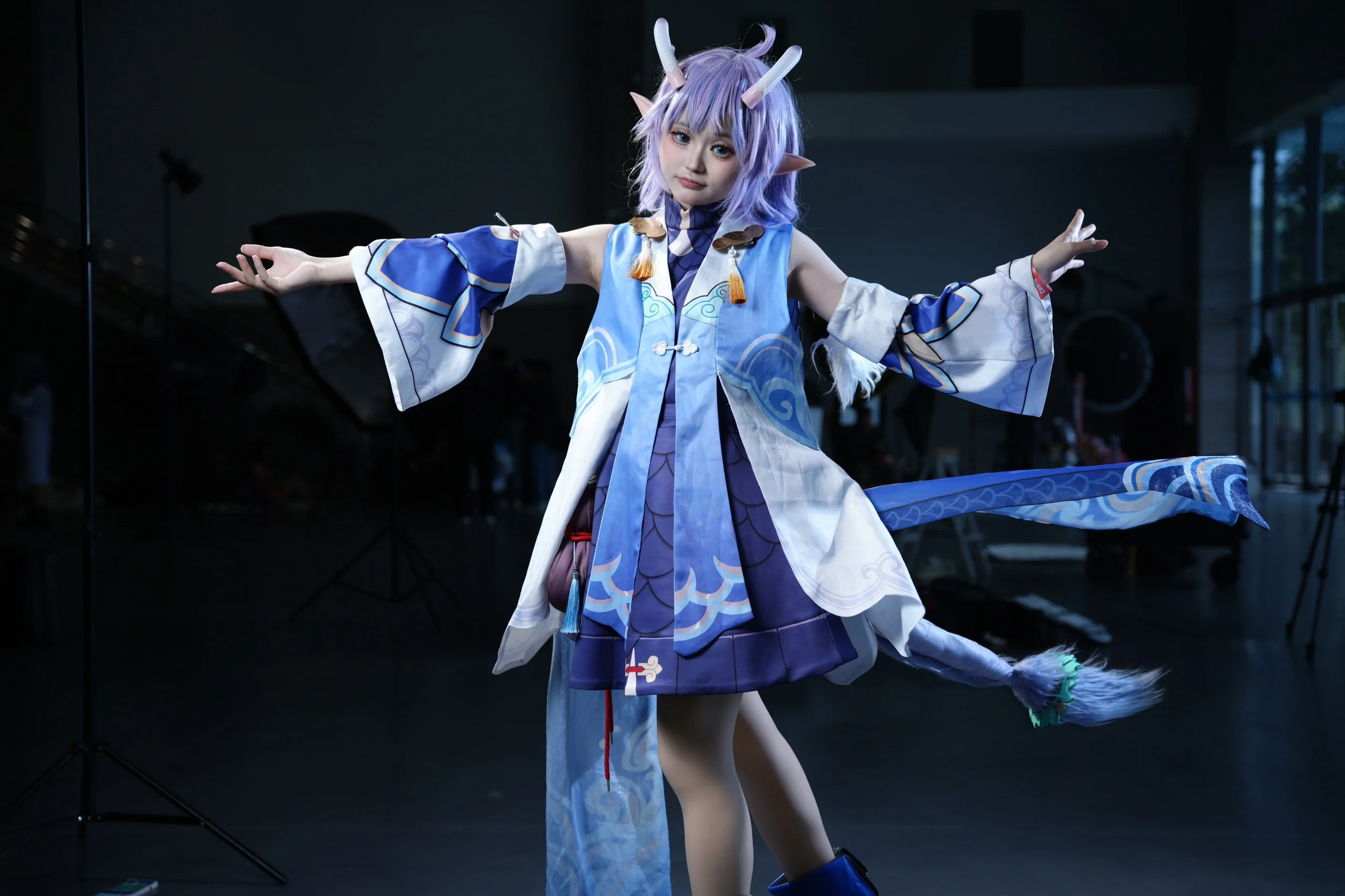 【白露cos】记录崩坏星穹铁道中白露的灵动站姿 - 第 7 张
