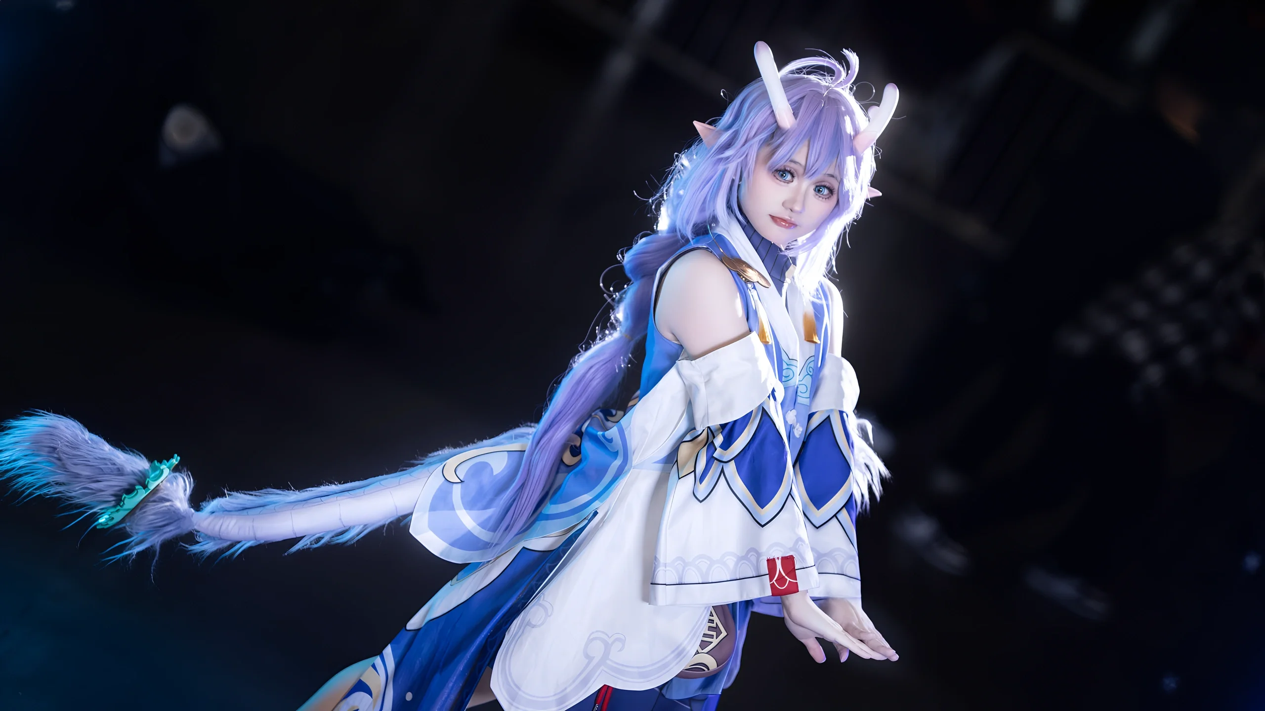 【白露cos】记录崩坏星穹铁道中白露的灵动站姿 - 第 8 张