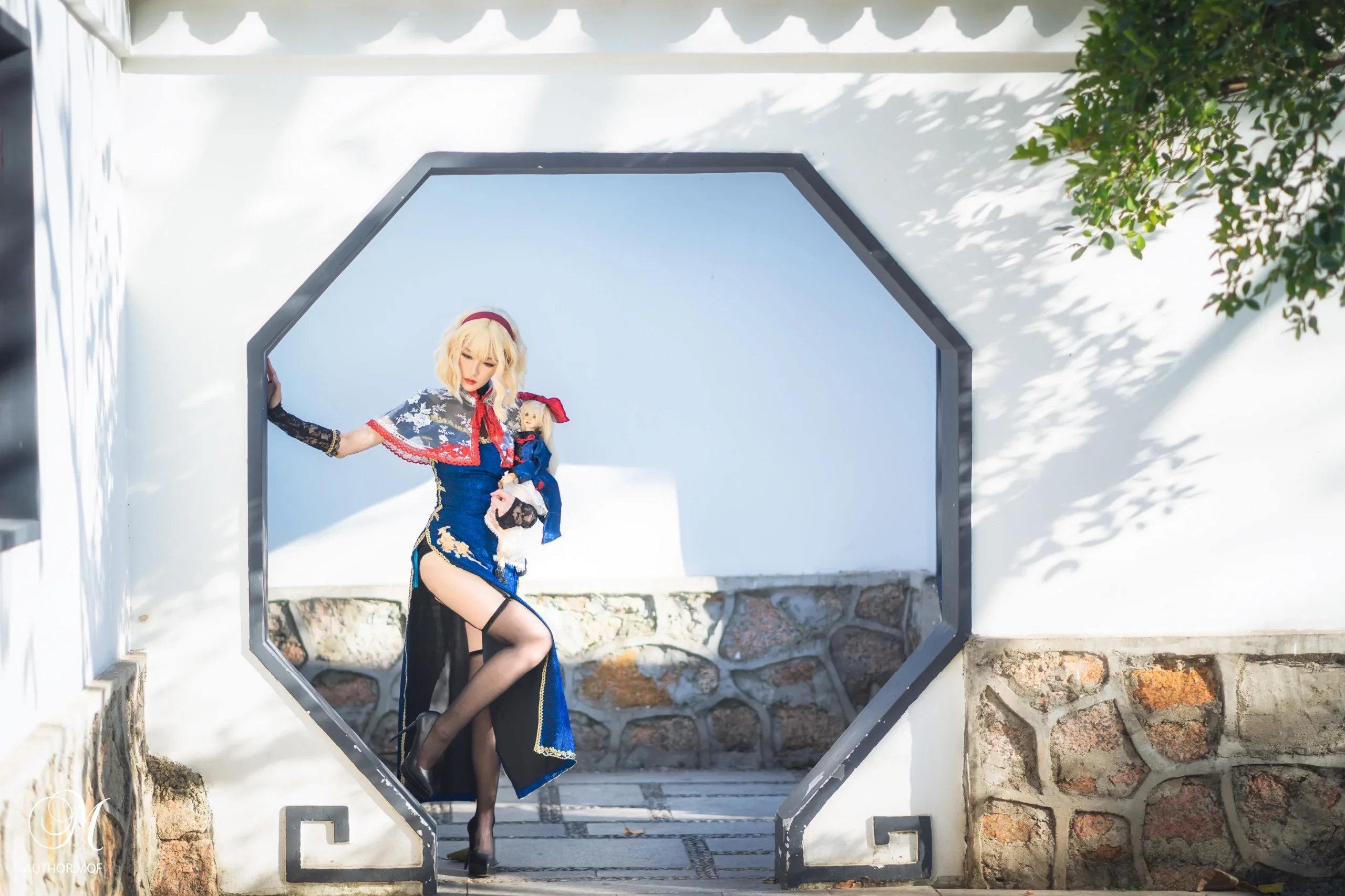 【愛麗絲cos】東方Project旗袍，中式園林裡的童話感 - 第 4 張
