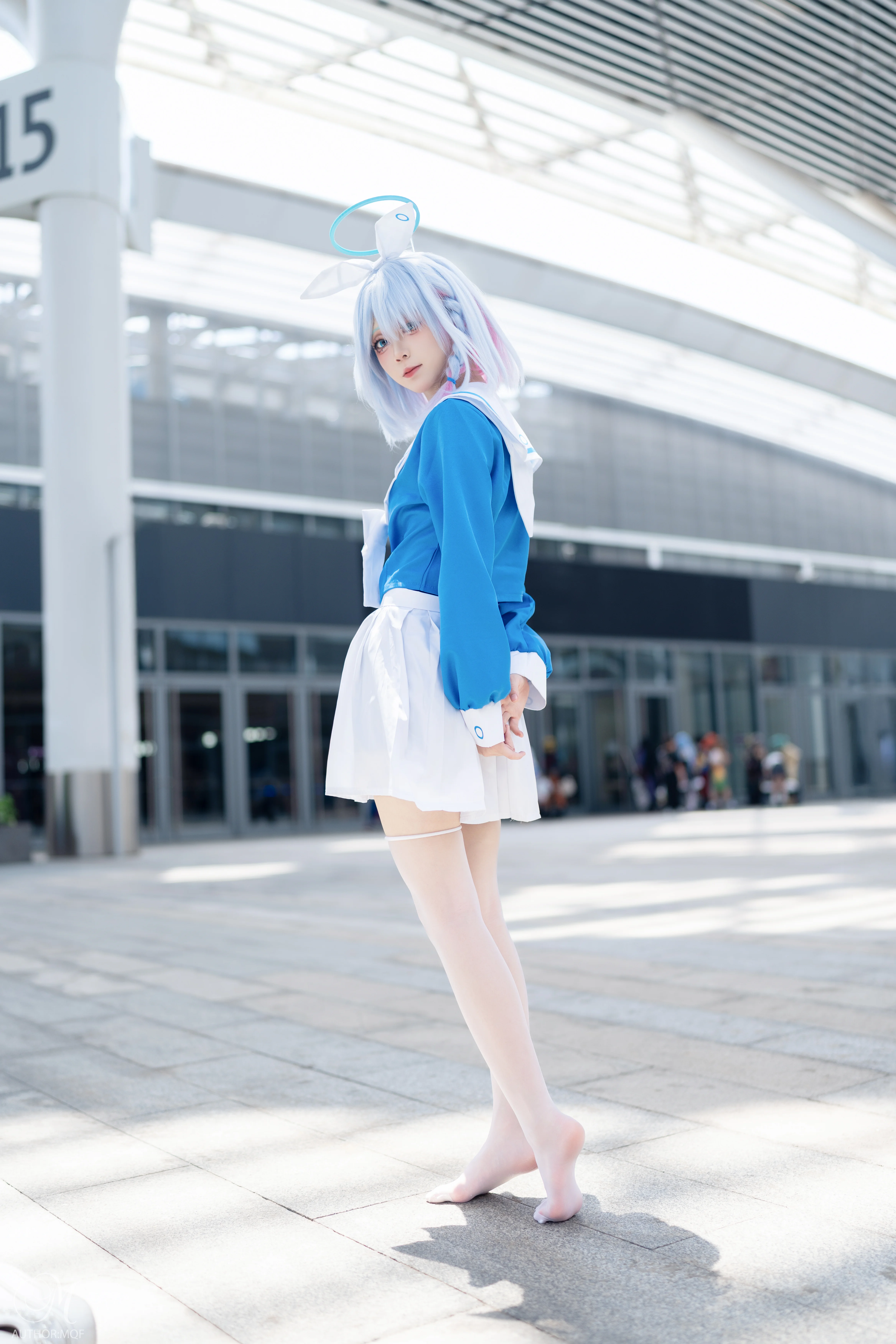 【阿羅娜cos】蔚藍檔案的藍色惡魔，這次真的不能再抽卡了