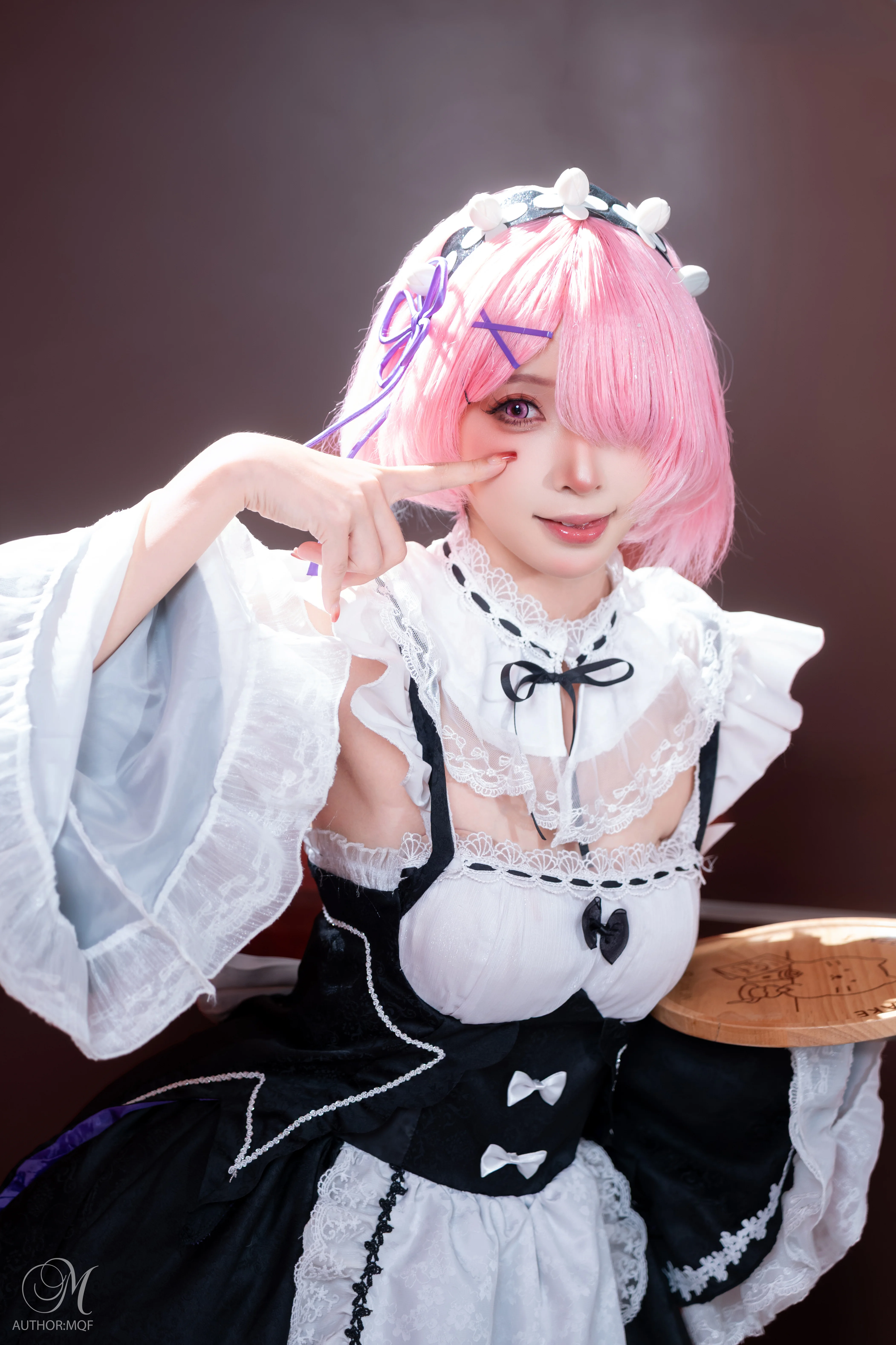 【拉姆cos】Re從零開始的異世界生活，羅茲瓦爾宅邸女僕隨拍 - 第 3 張