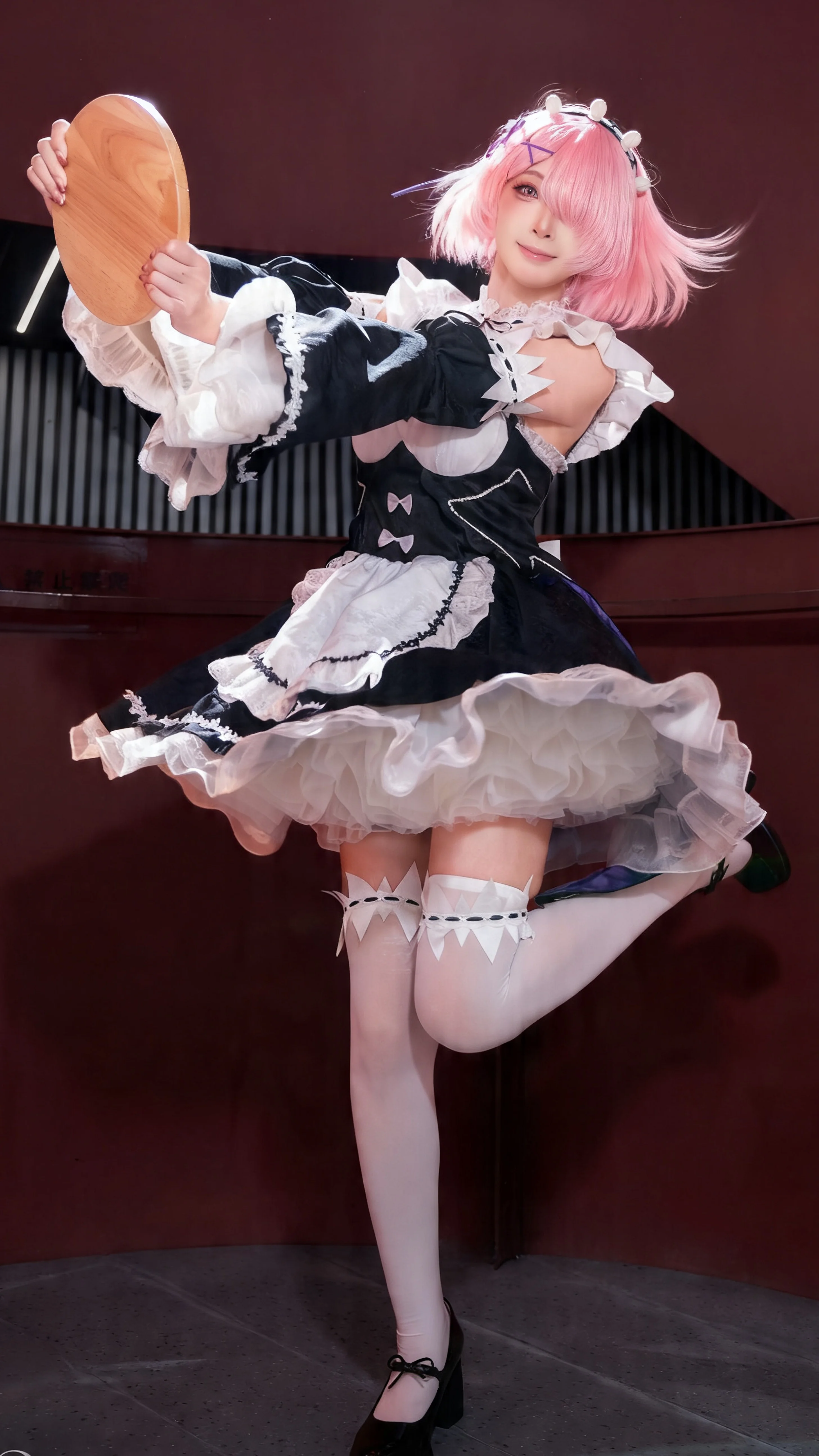【拉姆cos】Re從零開始的異世界生活，羅茲瓦爾宅邸女僕隨拍 - 第 5 張
