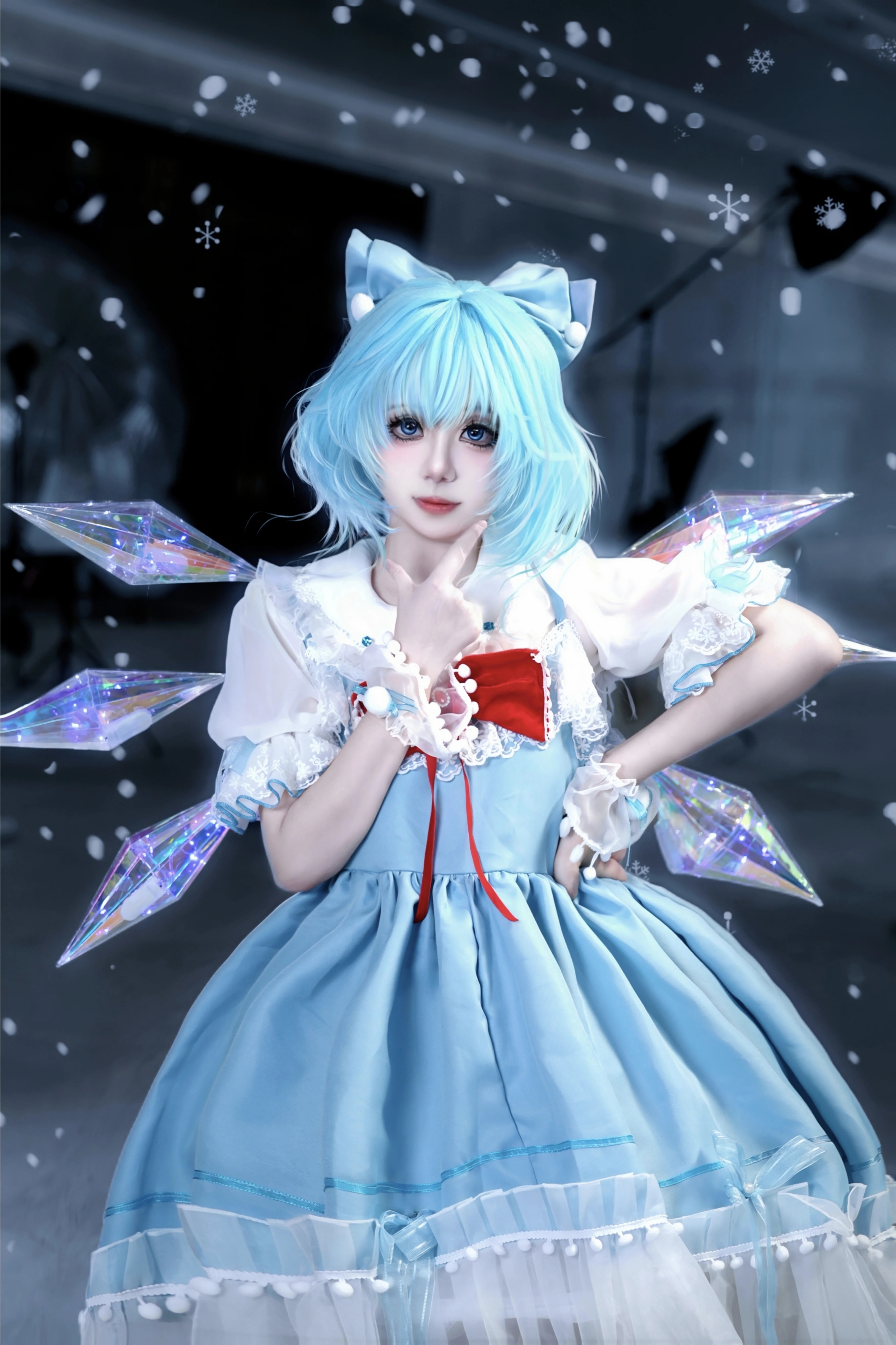 琪露诺cos 东方project的冰之妖精现场 - 第 9 张