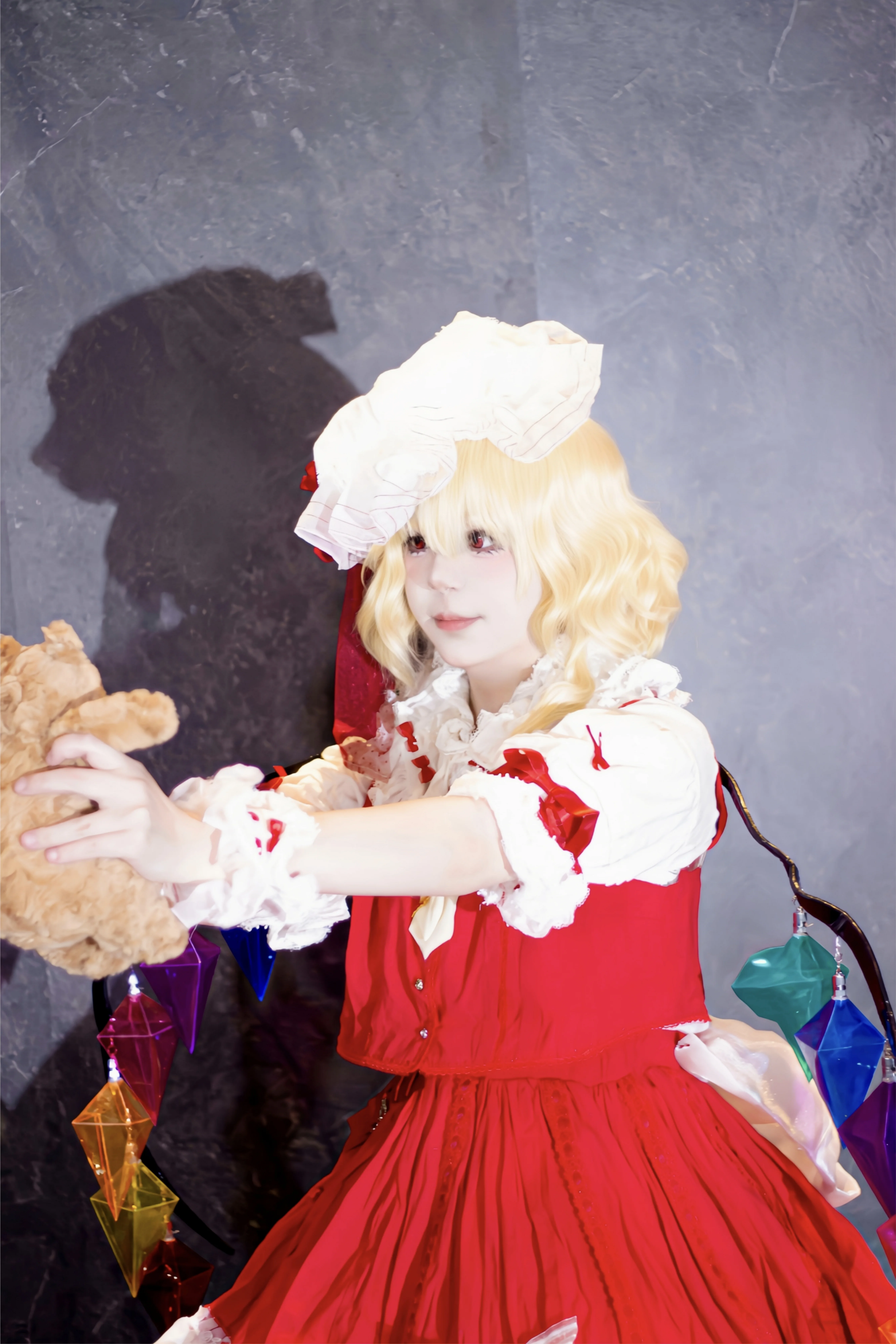 【芙兰朵露cos】东方project的吸血鬼妹妹，威严与可爱并存 - 第 6 张