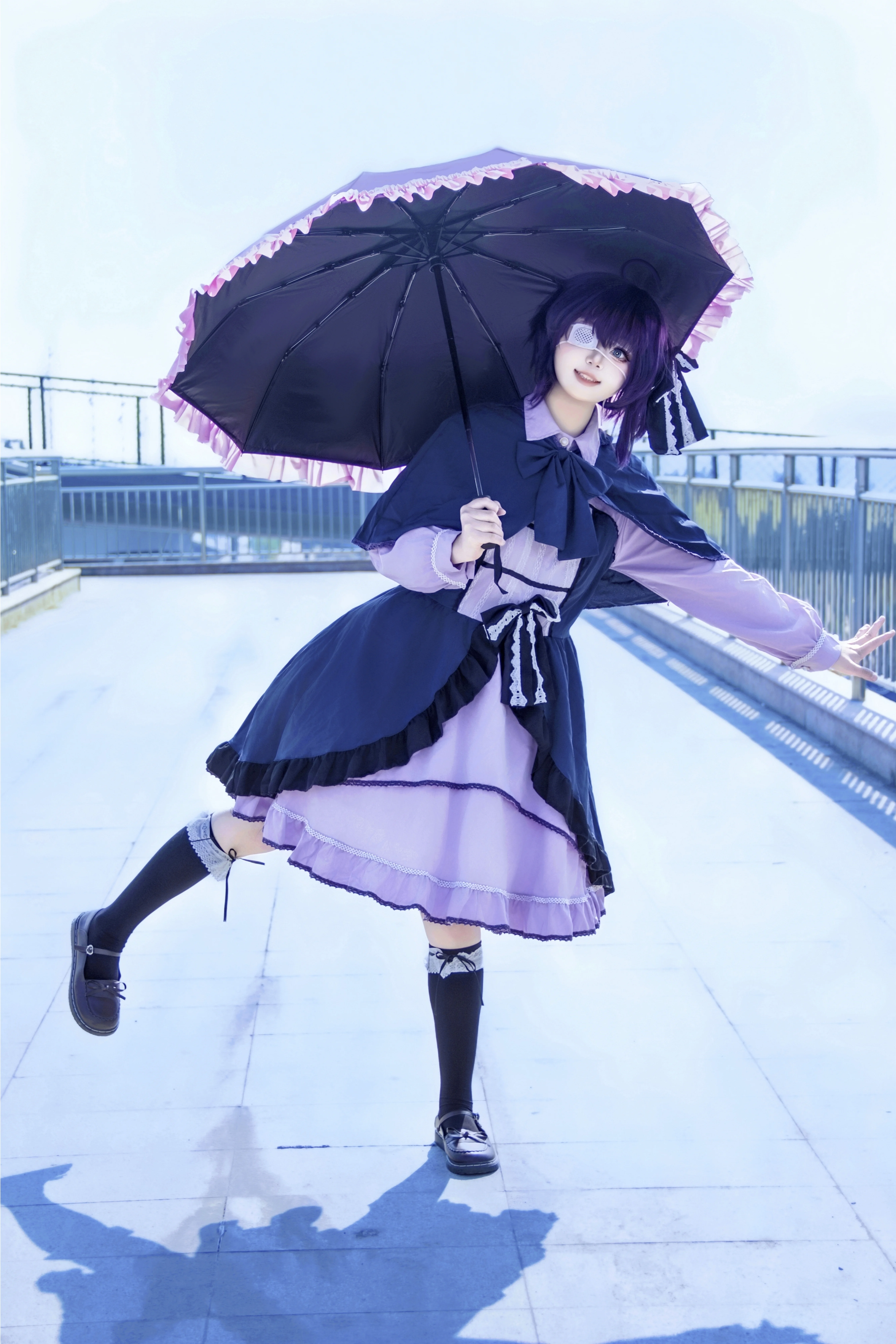 【小鳥遊六花 コスプレ】階段の上の邪王真眼が一番輝く - 11 枚目