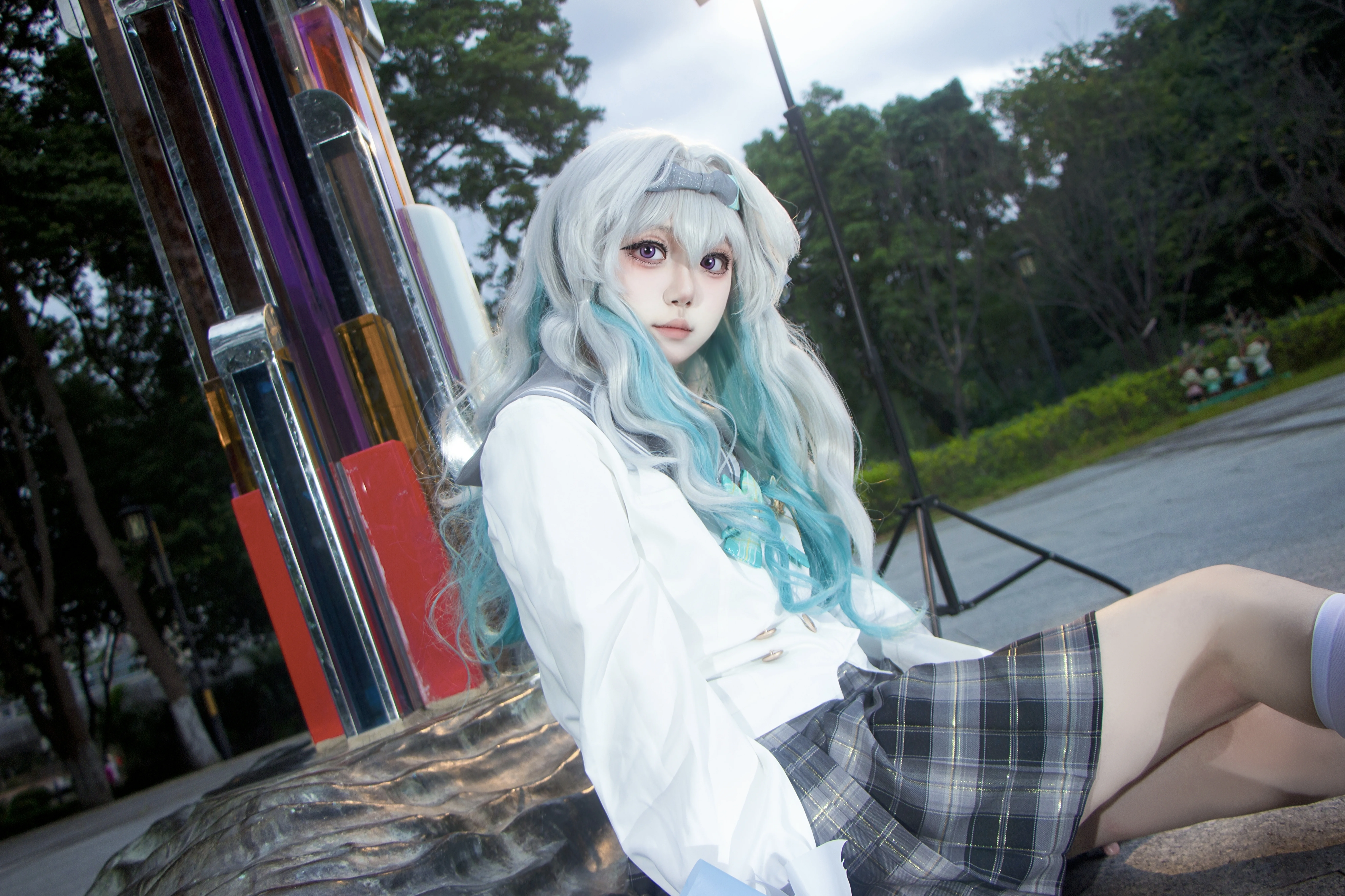【ホタル コスプレ】綬渓公園で『崩壊：スターレイル』の春の息吹を感じて - 1 枚目