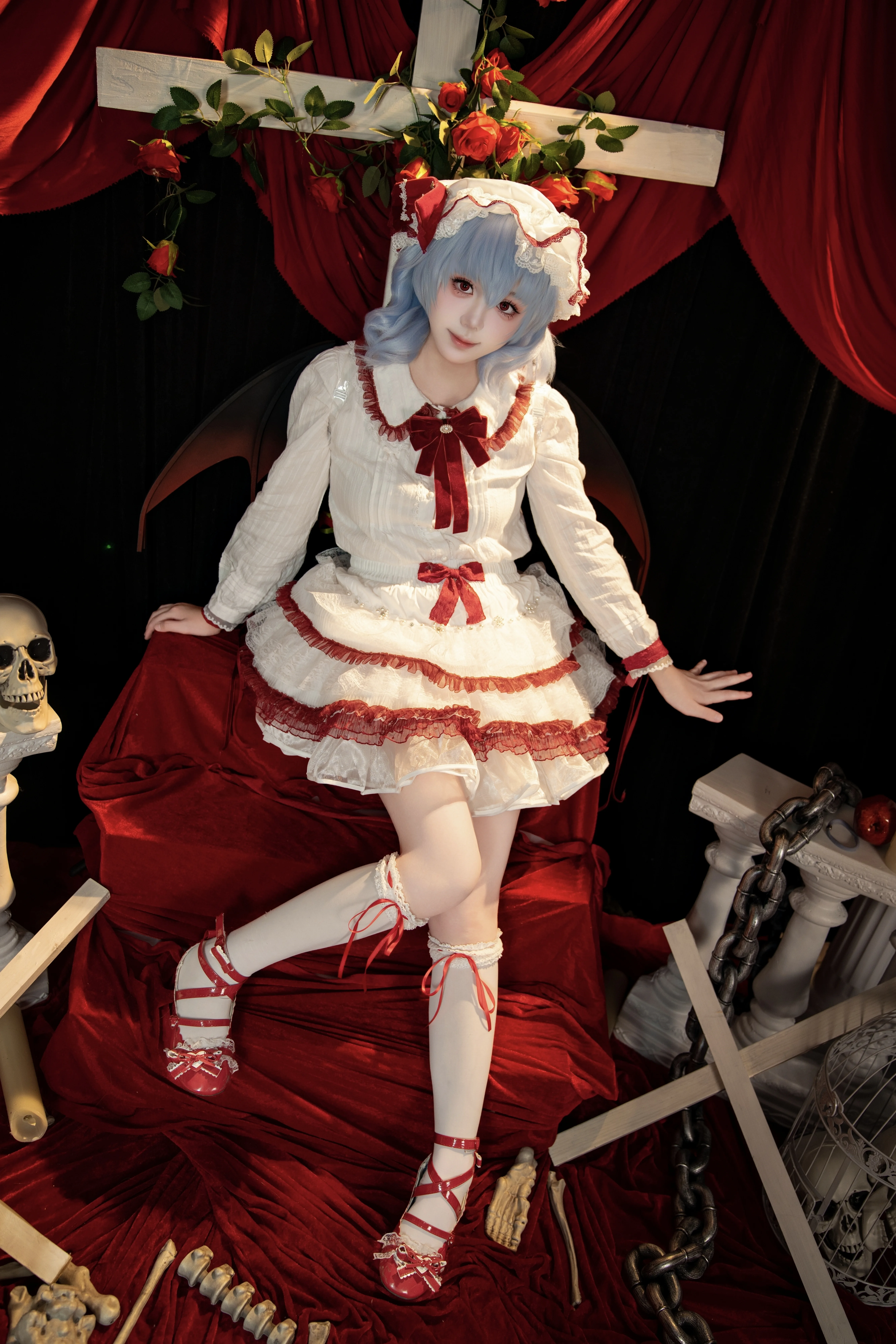 【レミリアコスプレ】香霖堂二次創作スタイルの吸血鬼お嬢様 - 1 枚目