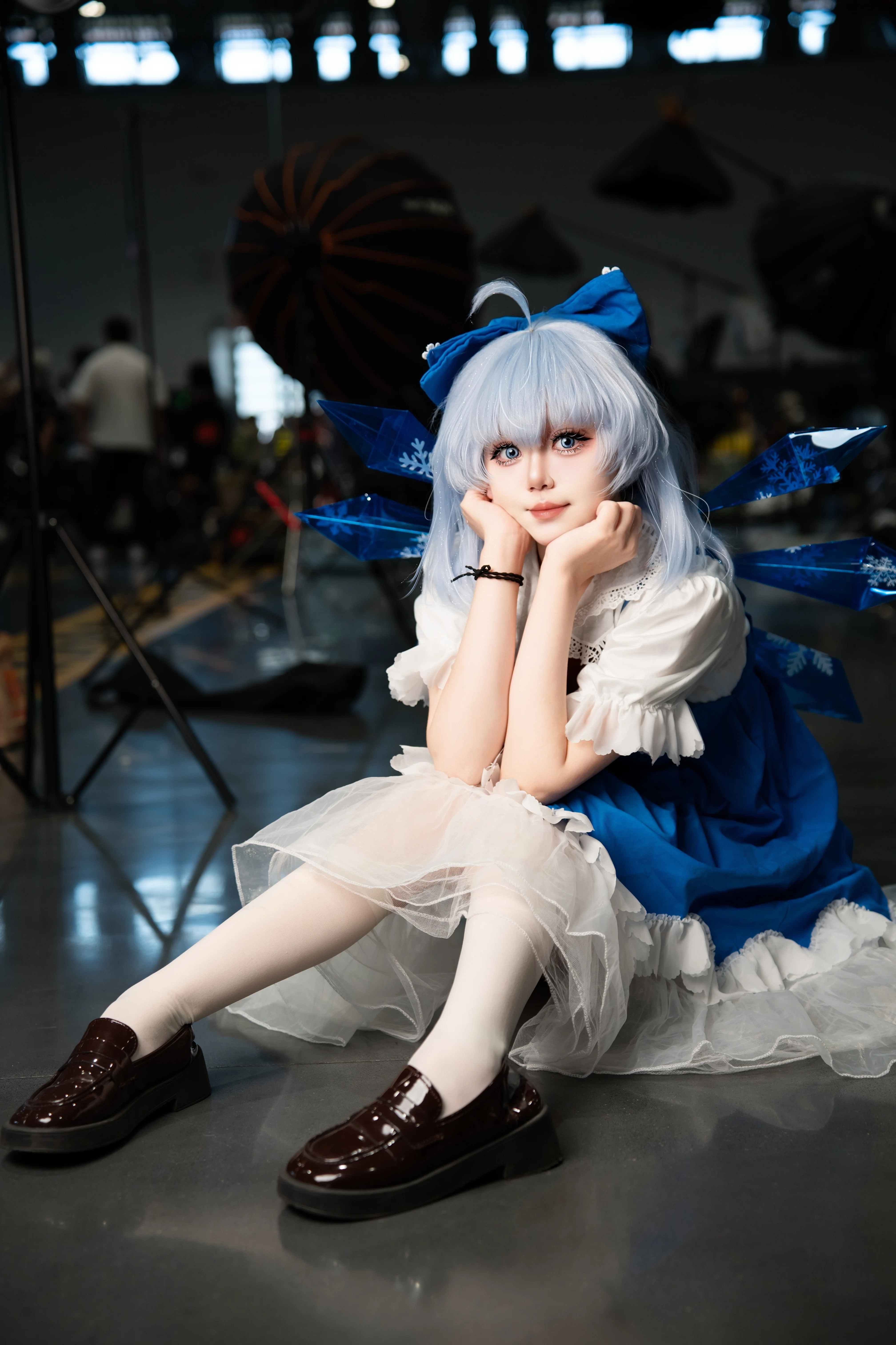 【チルノのコスプレ】幻想郷最強の氷の妖精、厦門アニメイベントでの日常 - 6 枚目
