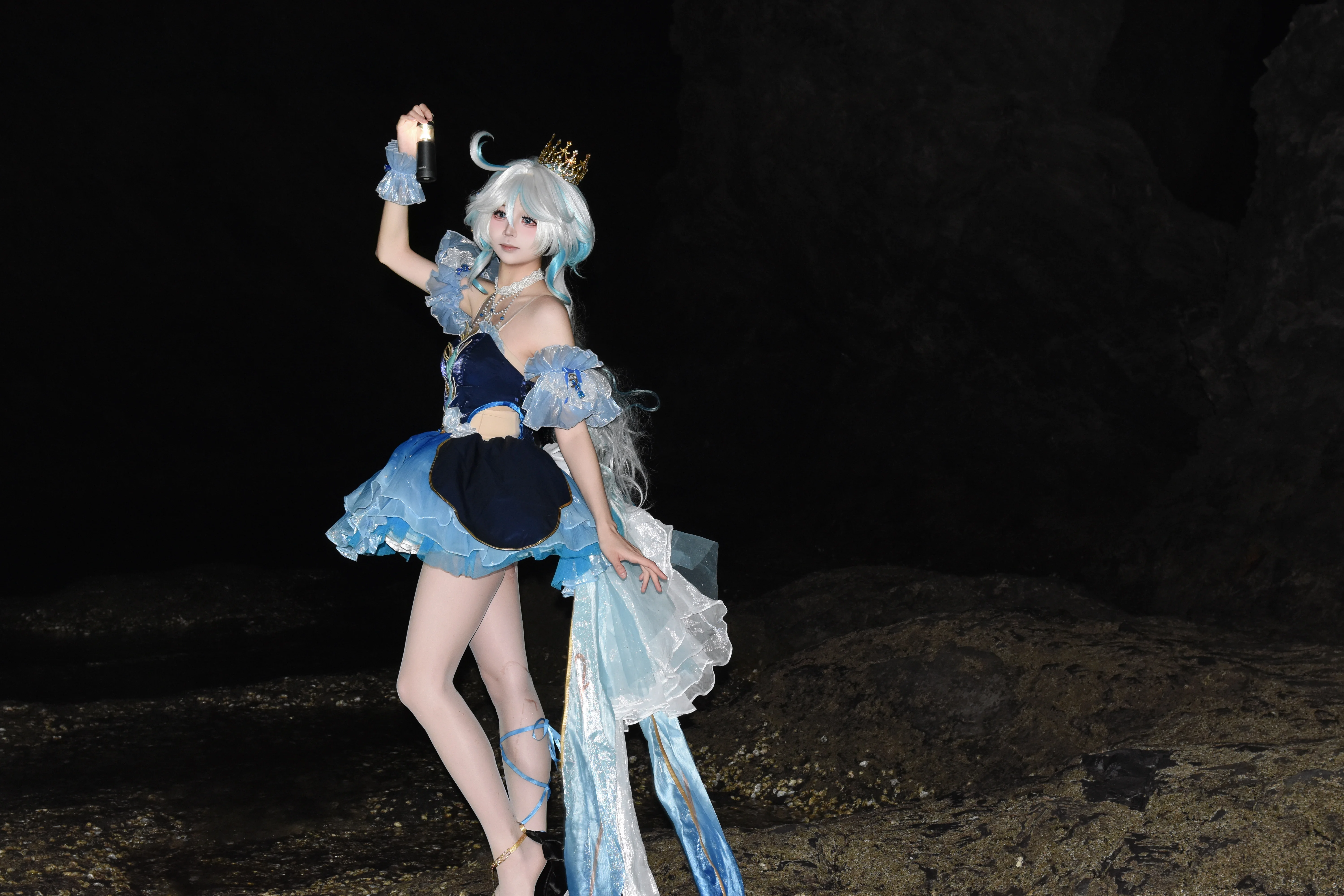 【芙寧娜cos】原神水神的靜謐夜曲