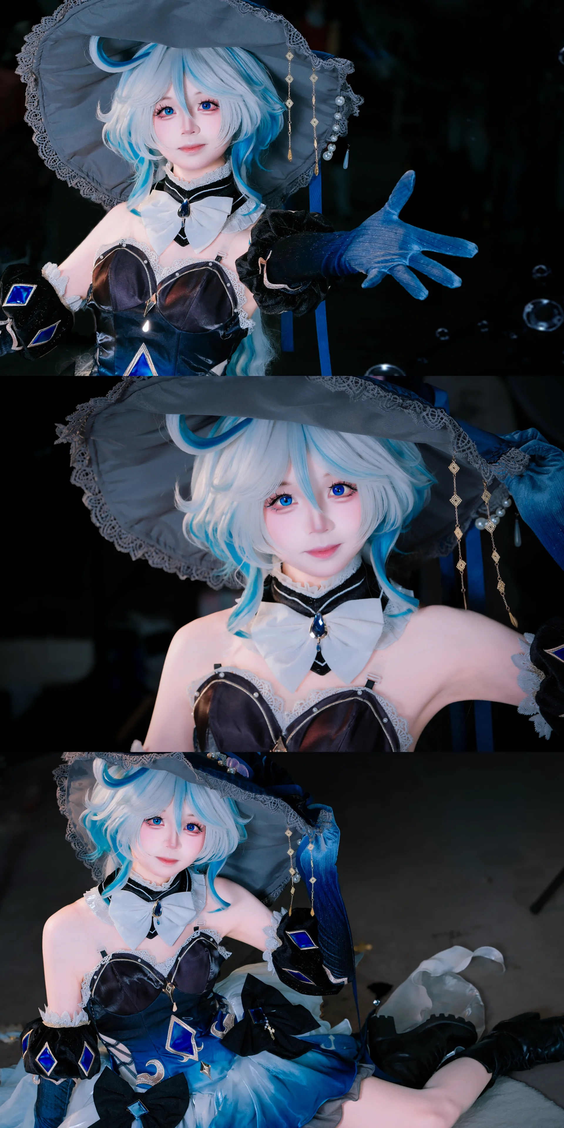 【芙寧娜cos】原神角色私設，帶來深海來信的藍色魔法 - 第 5 張