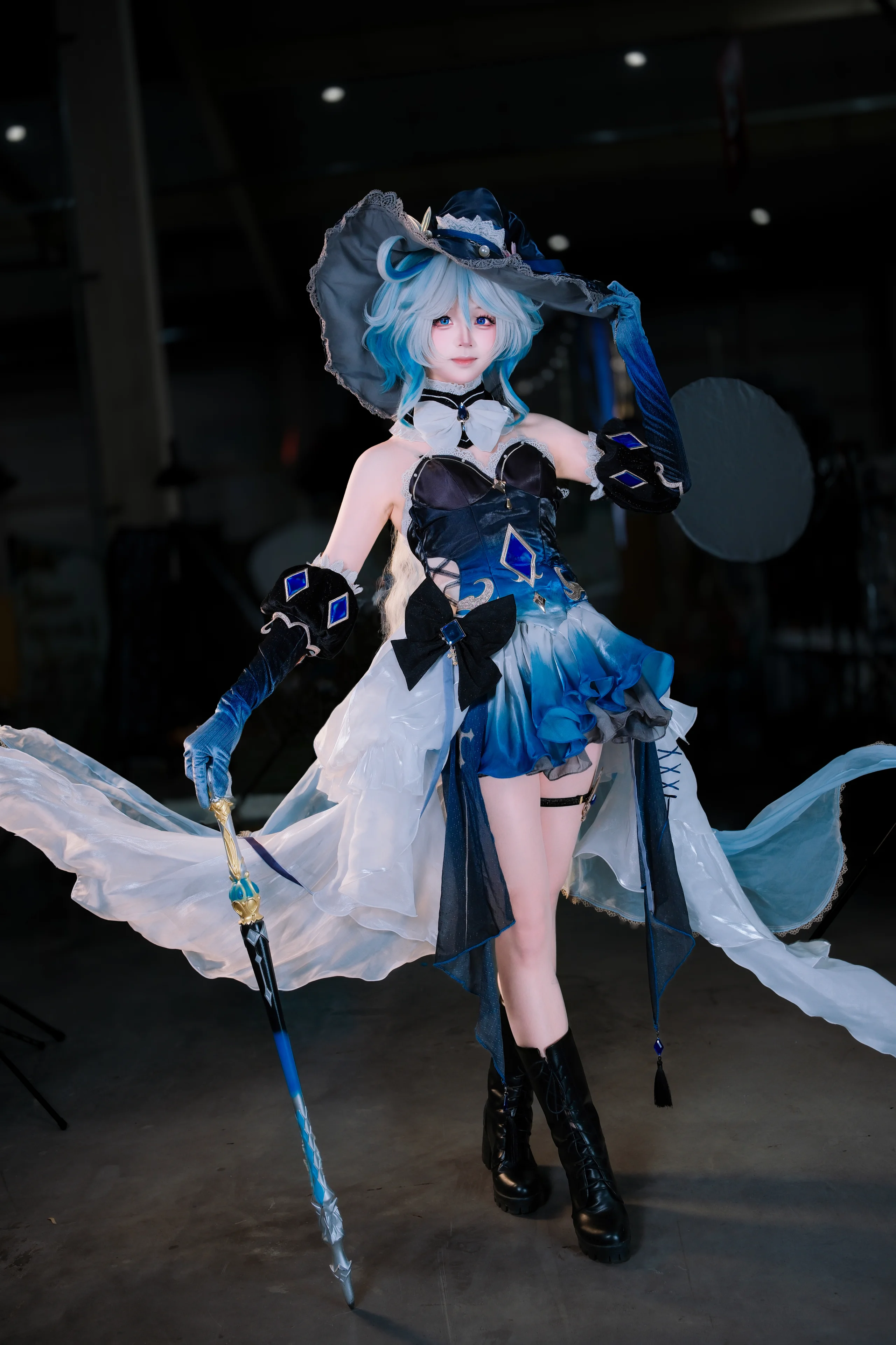 【芙寧娜cos】原神角色私設，帶來深海來信的藍色魔法 - 第 6 張