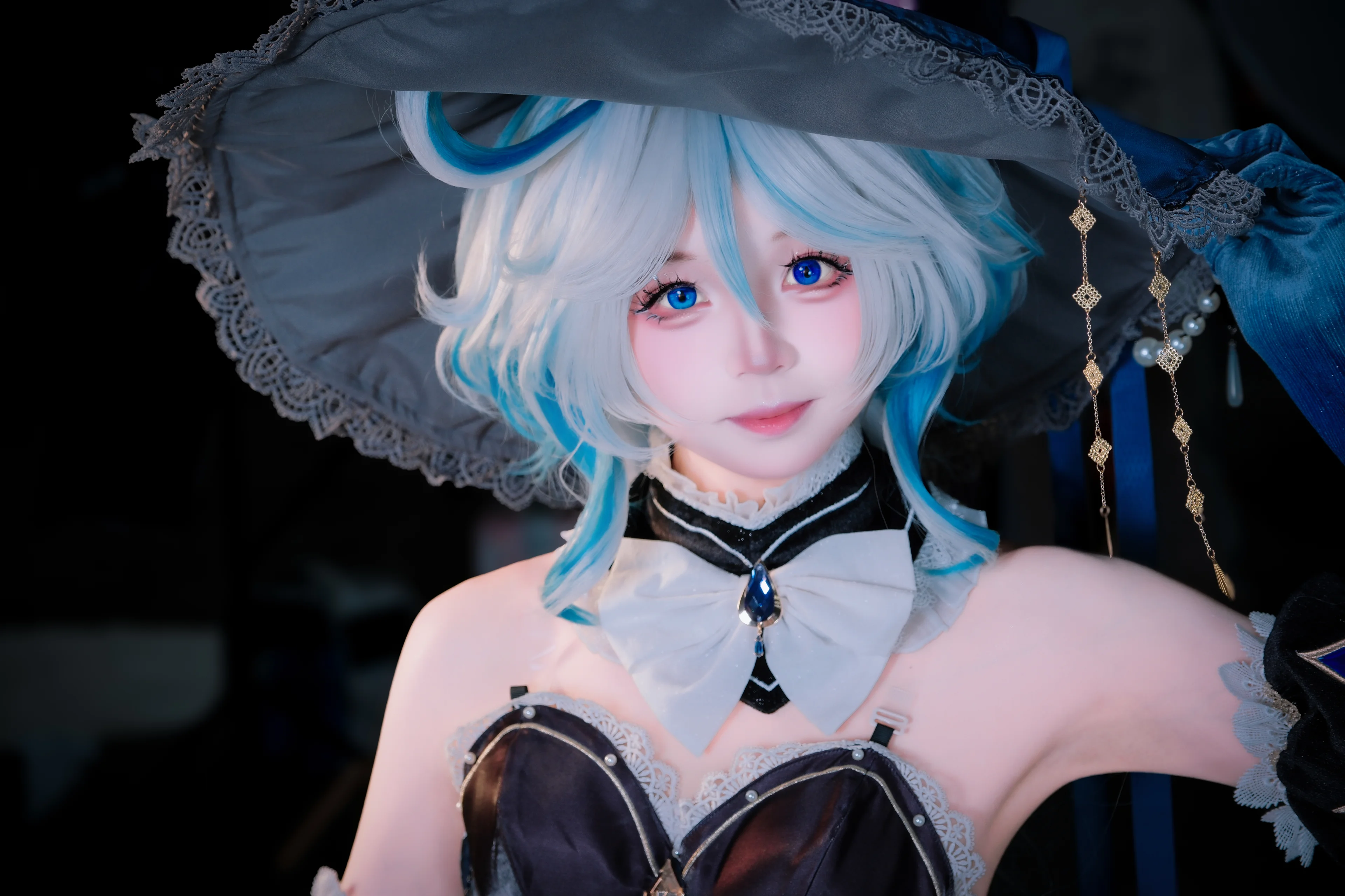 【芙寧娜cos】原神角色私設，帶來深海來信的藍色魔法 - 第 9 張