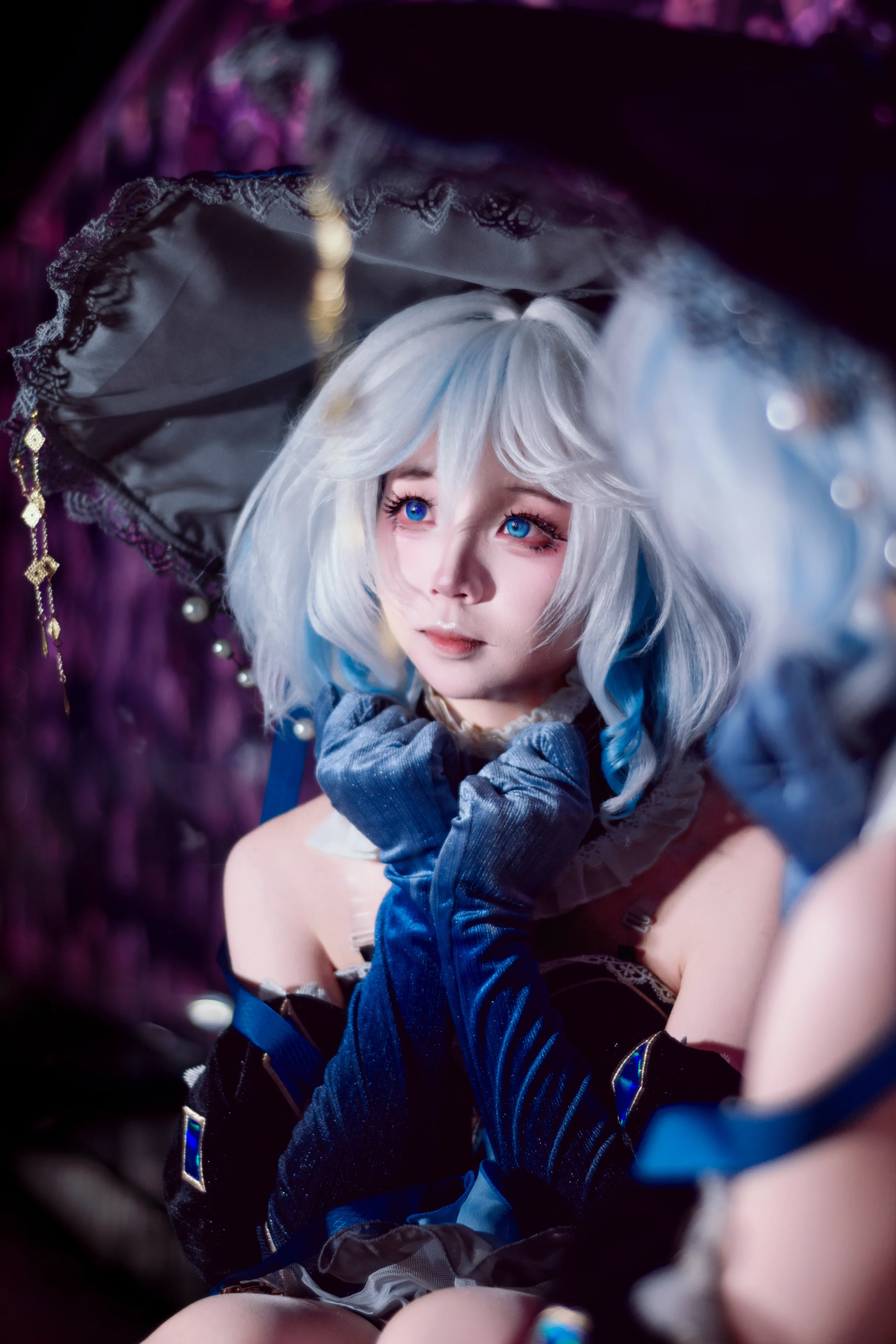 【芙宁娜cos】原神水族馆私设深海魔女 - 第 2 张