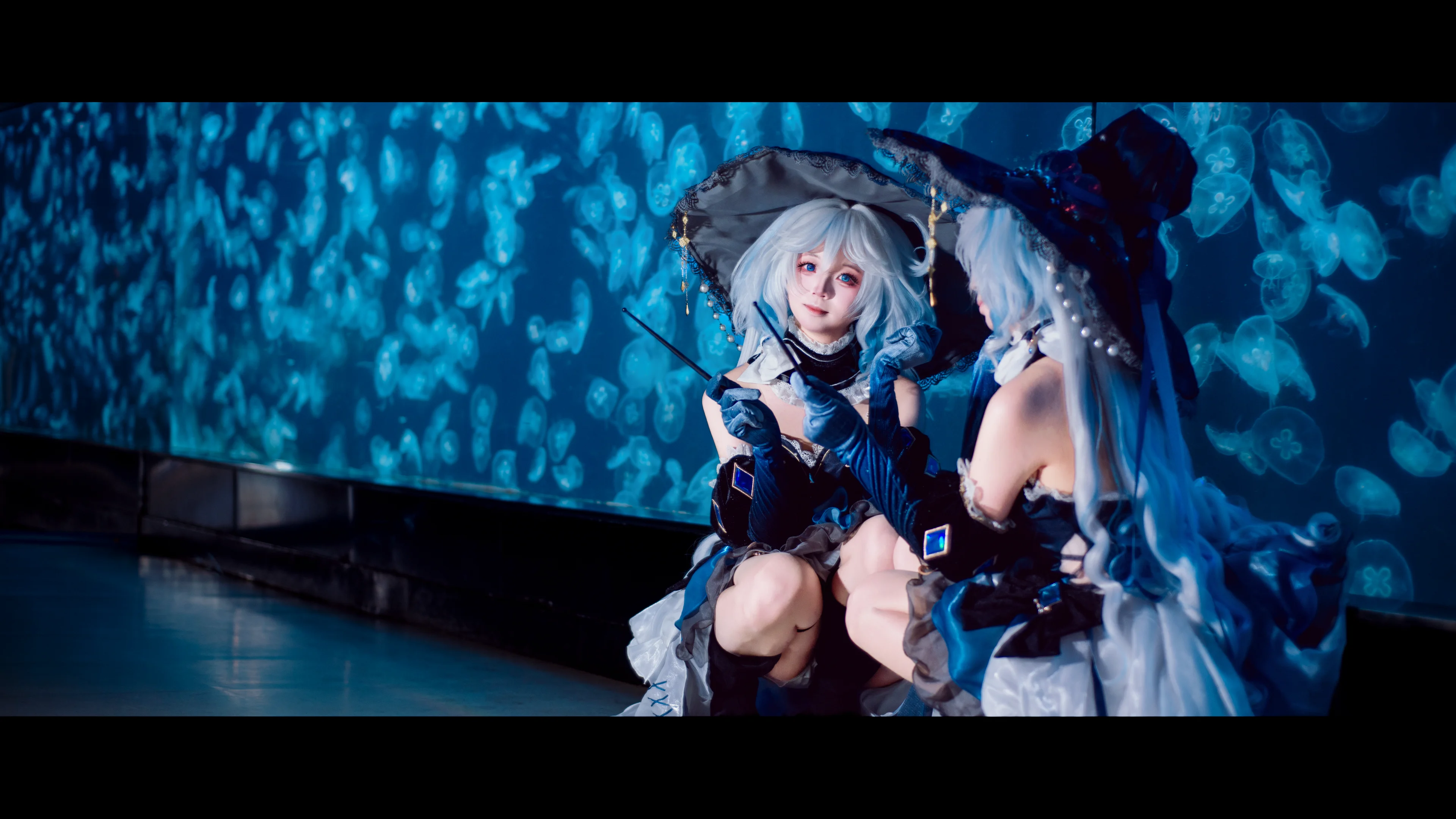 【芙宁娜cos】原神水族馆私设深海魔女 - 第 4 张