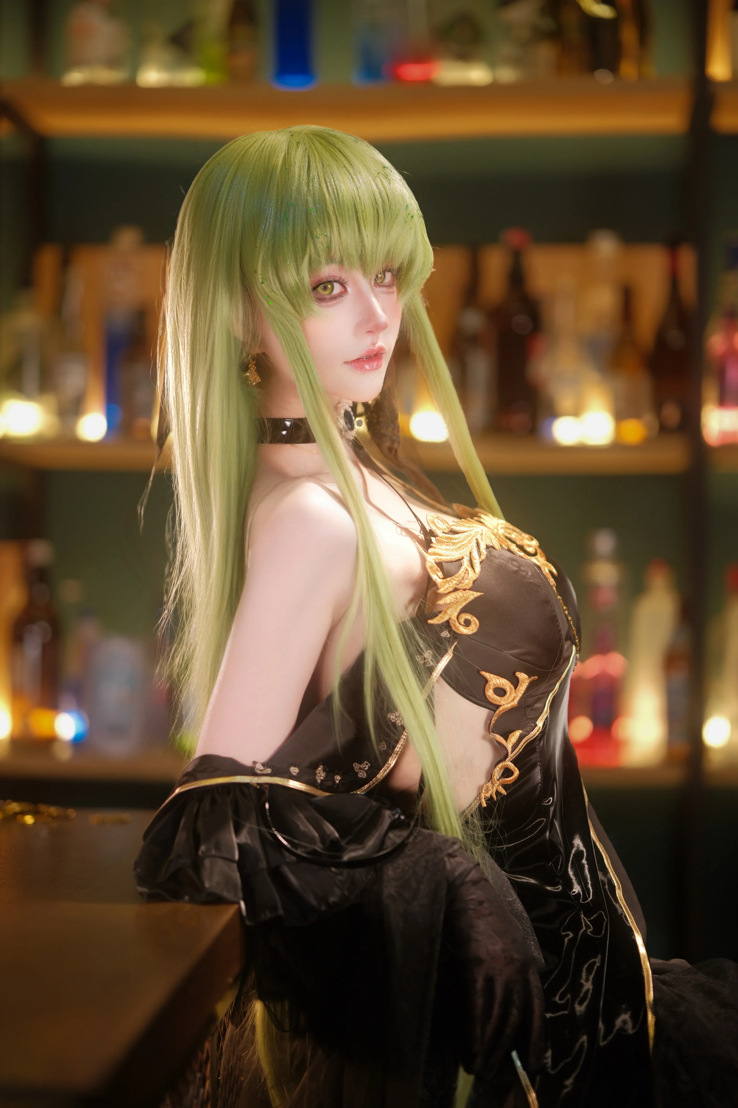 【C.C.cos】反叛的鲁路修，暗夜中的绿发女王 - 第 2 张