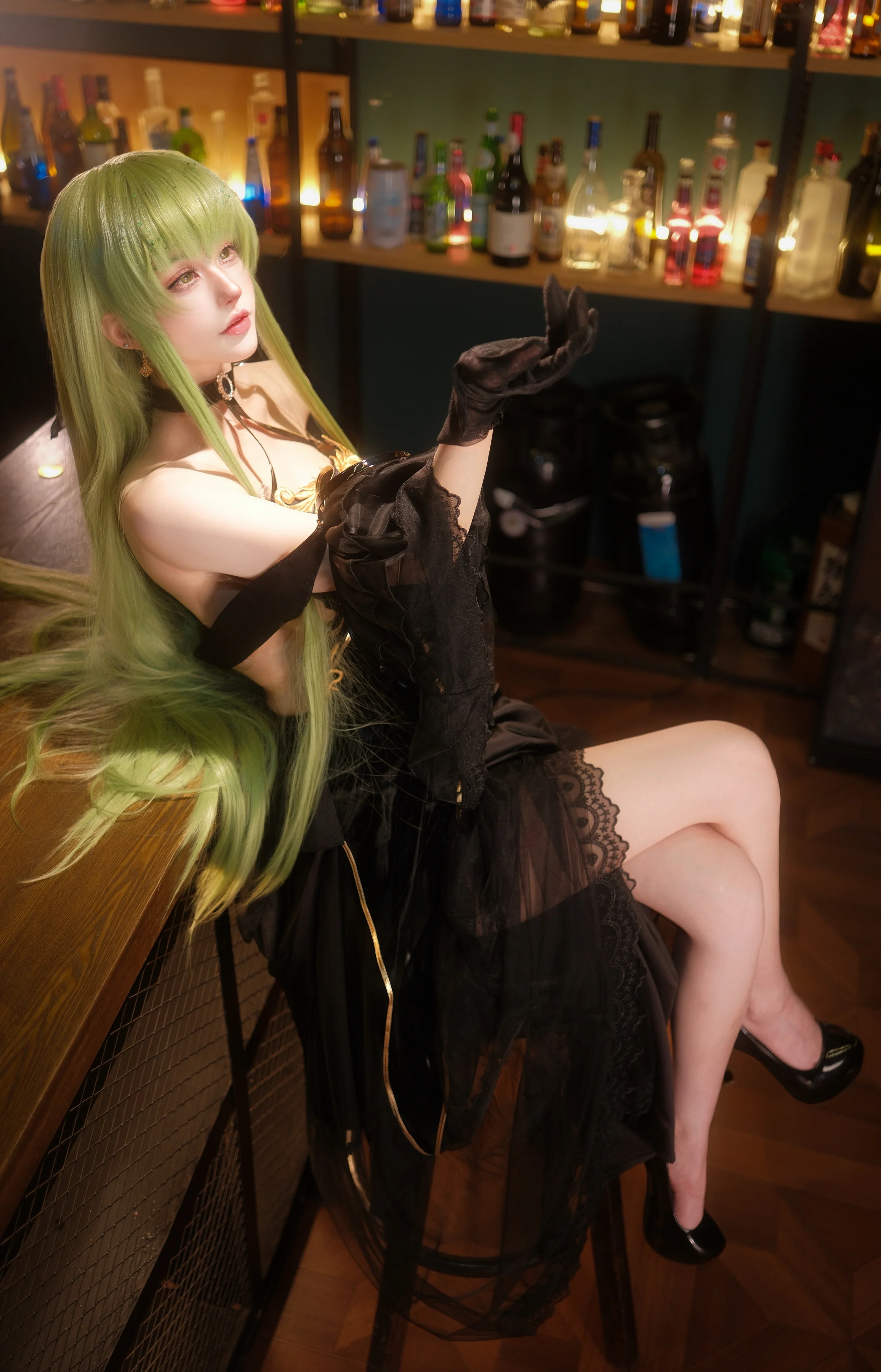 【C.C.cos】反叛的鲁路修，暗夜中的绿发女王 - 第 4 张