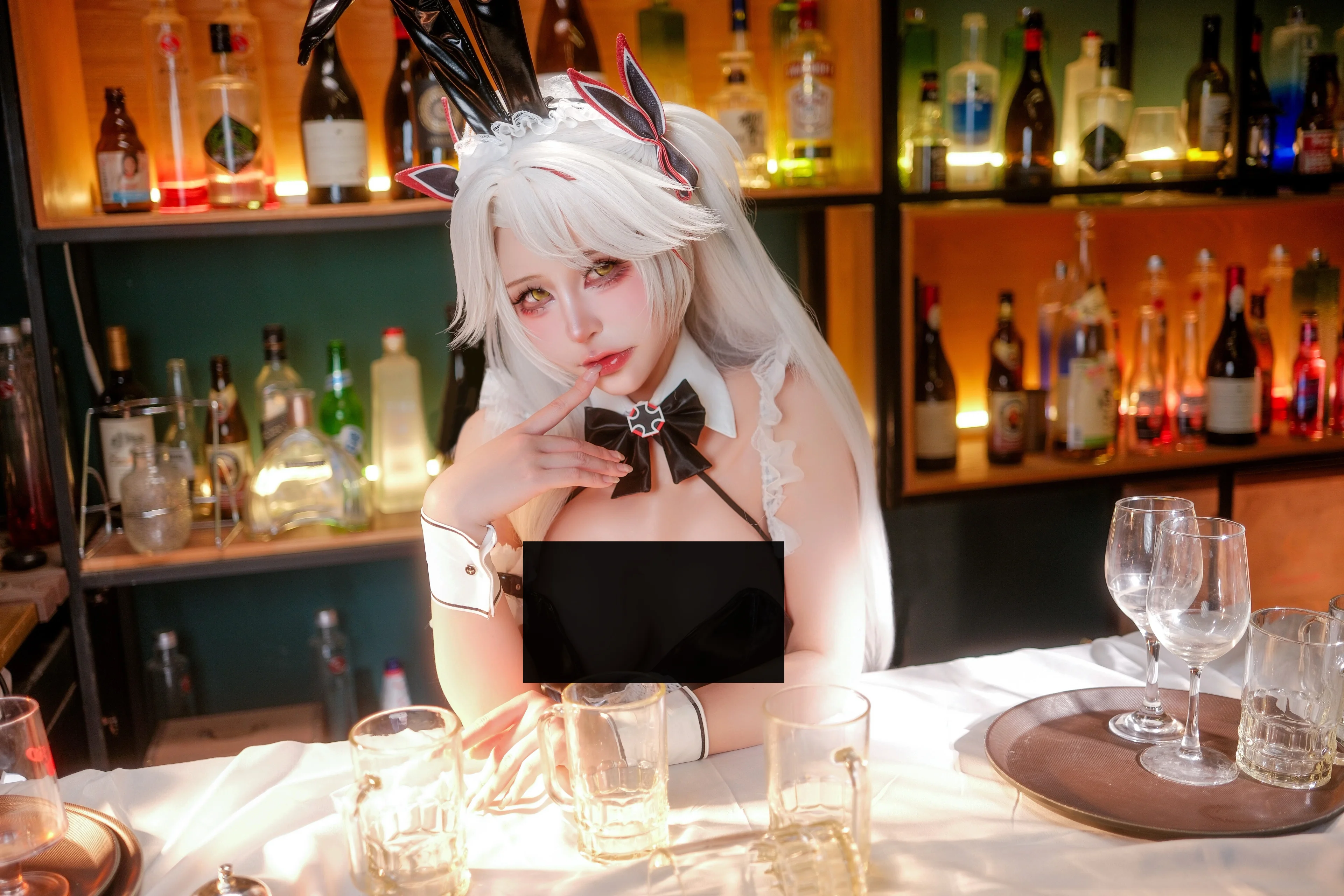 【欧根亲王cos】碧蓝航线中的微醺夜晚 - 第 2 张