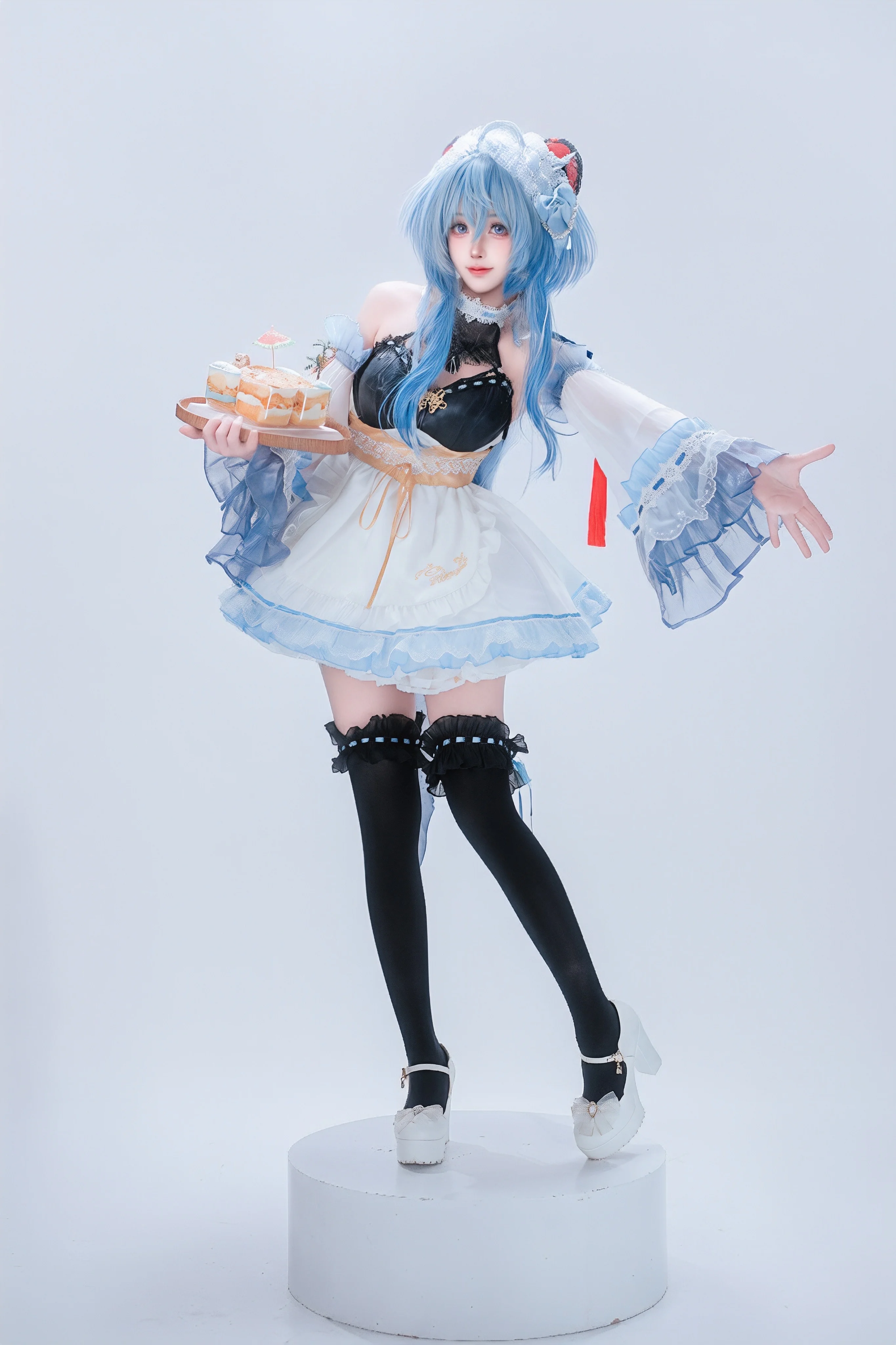 【甘雨cos】原神里的女仆装风韵