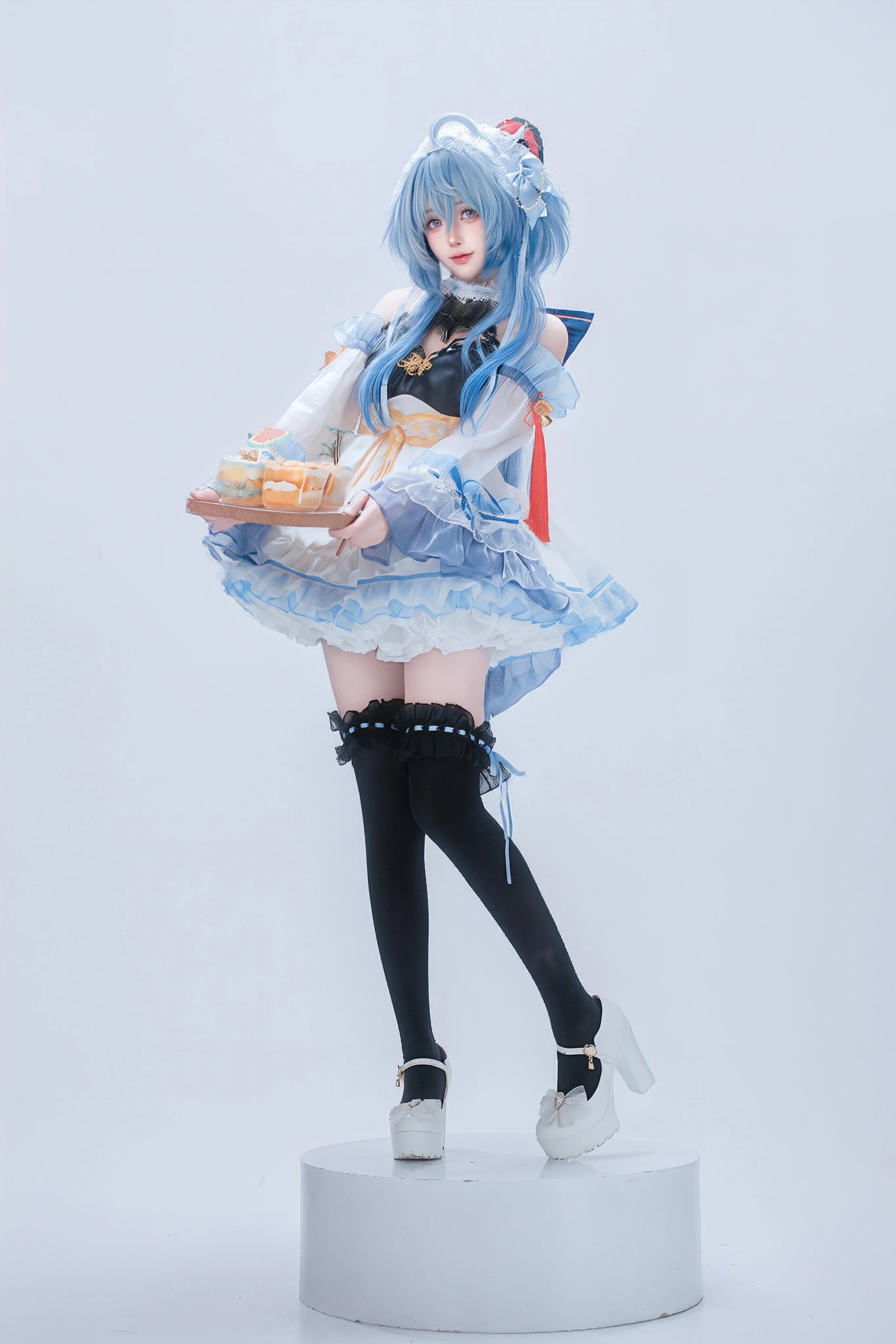 【甘雨cos】原神里的女仆装风韵 - 第 2 张