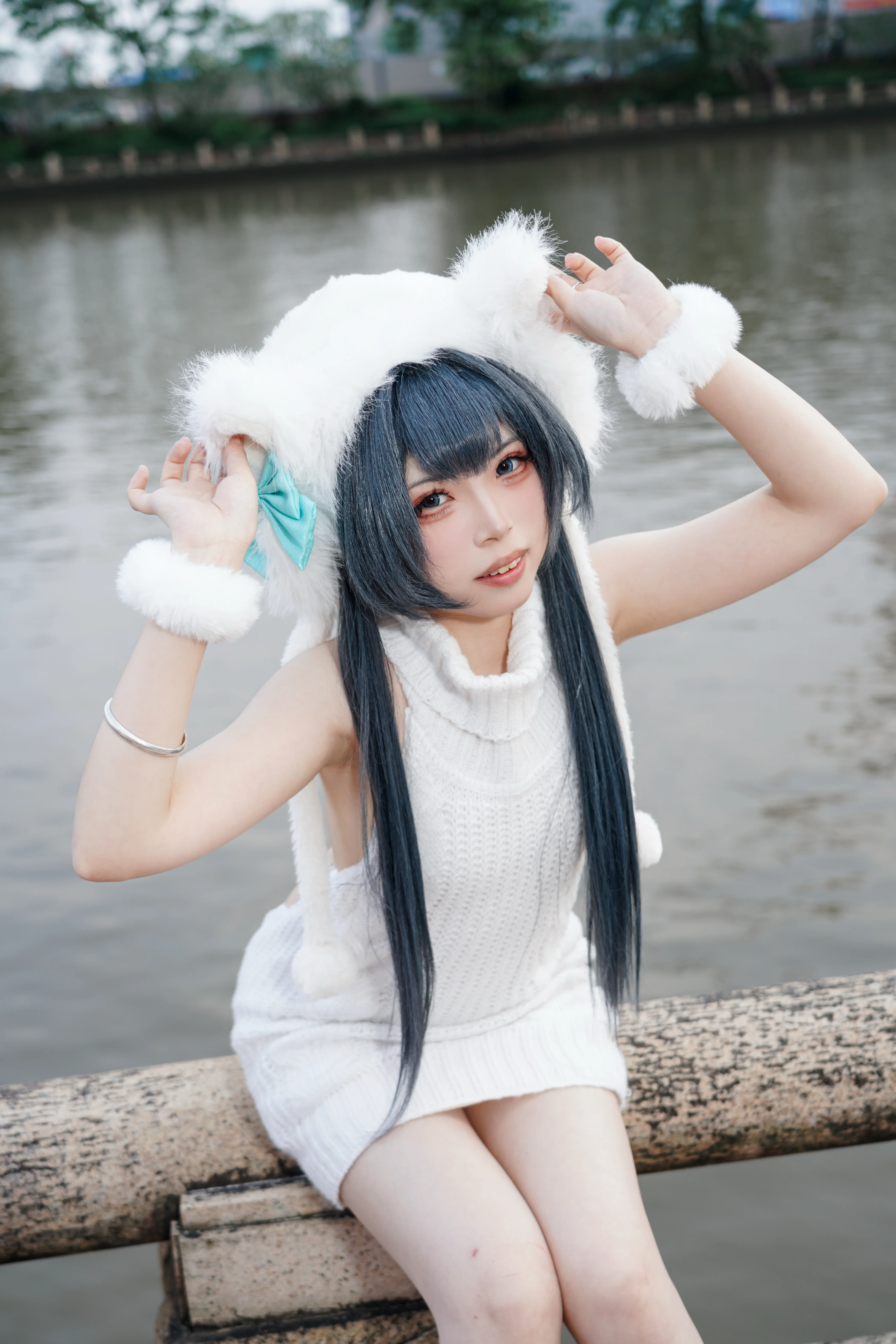【妃咲cos】碧蓝档案里的软萌小猫 - 第4张