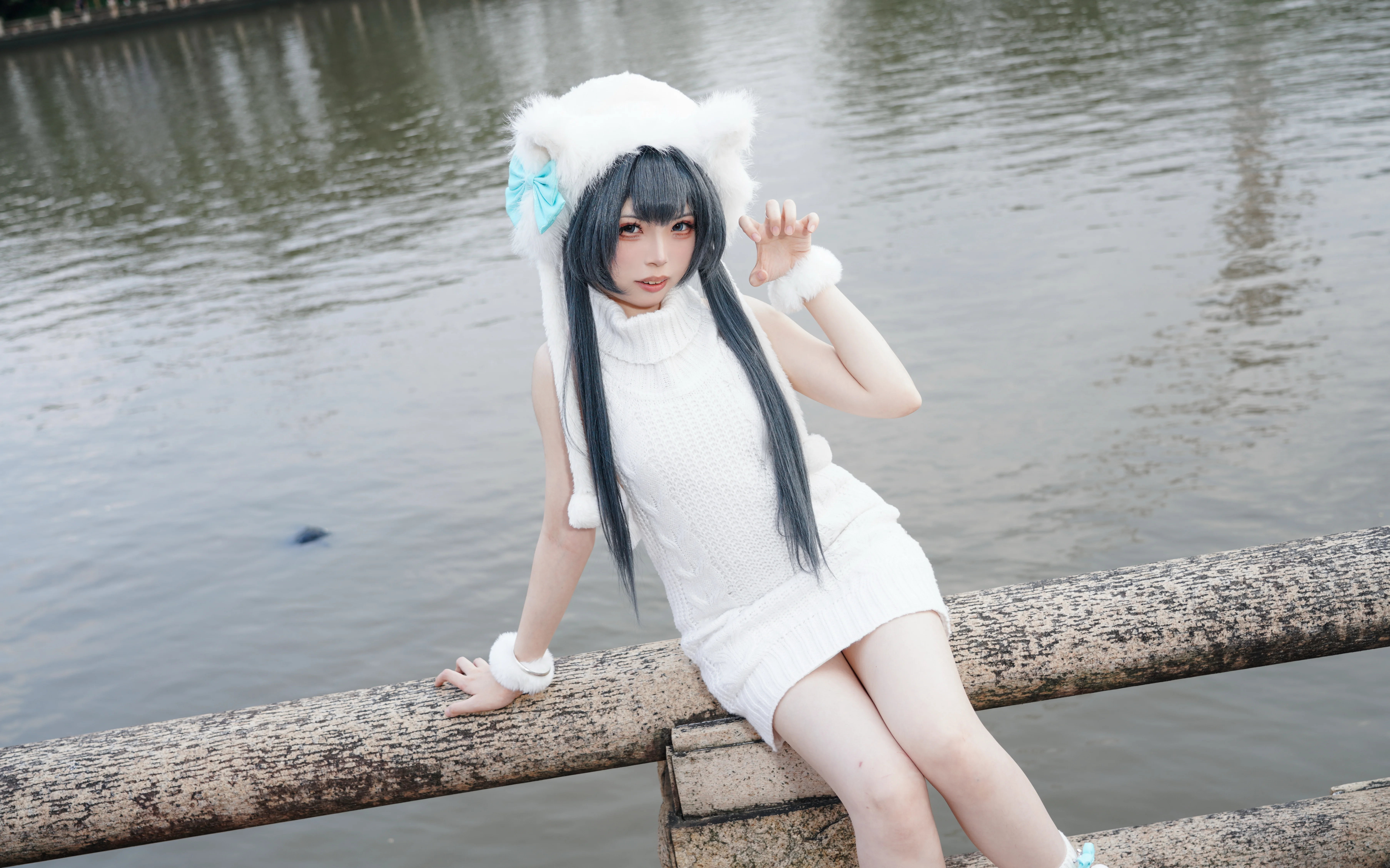 【妃咲cos】碧蓝档案里的软萌小猫 - 第6张