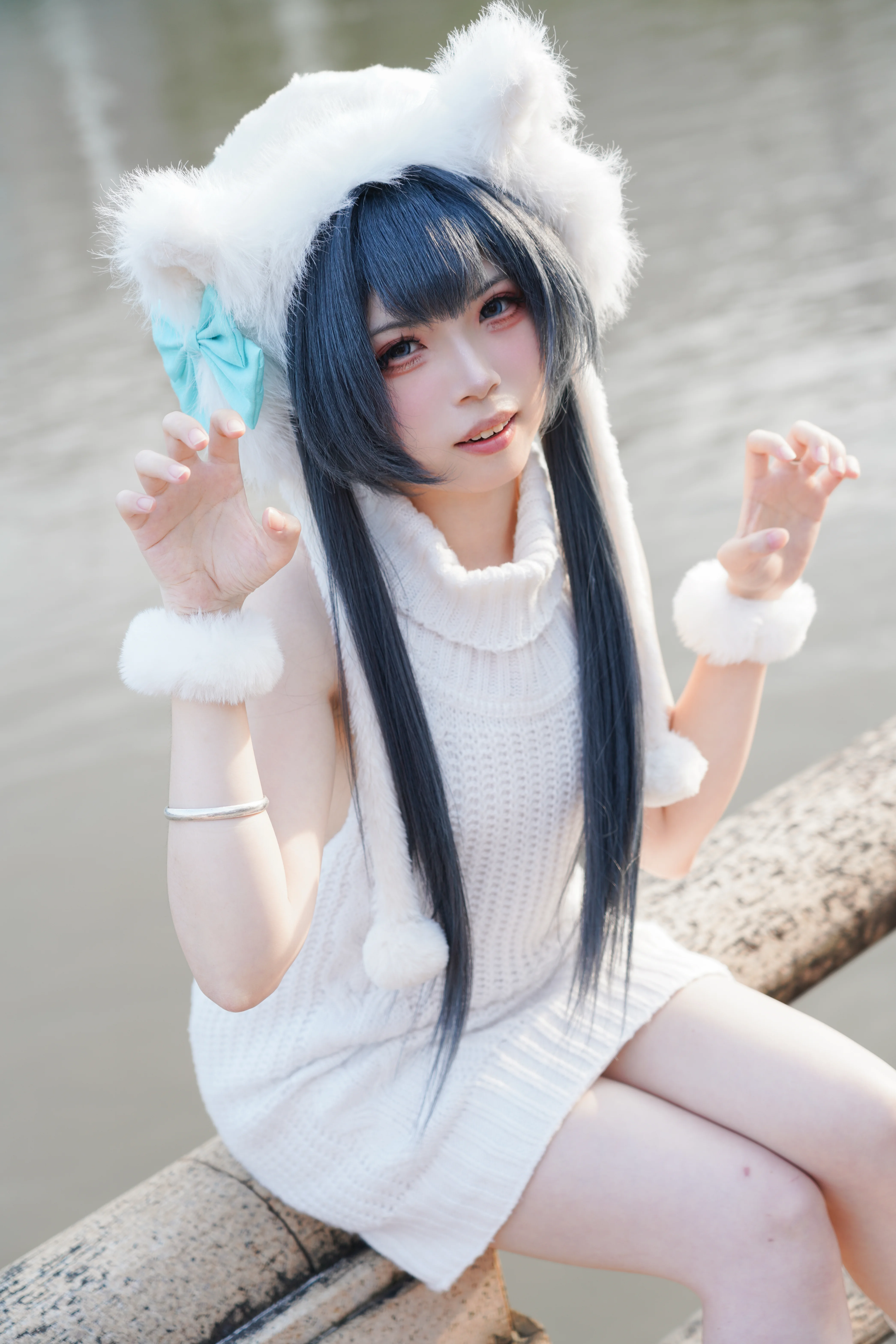【妃咲cos】碧蓝档案里的软萌小猫 - 第8张