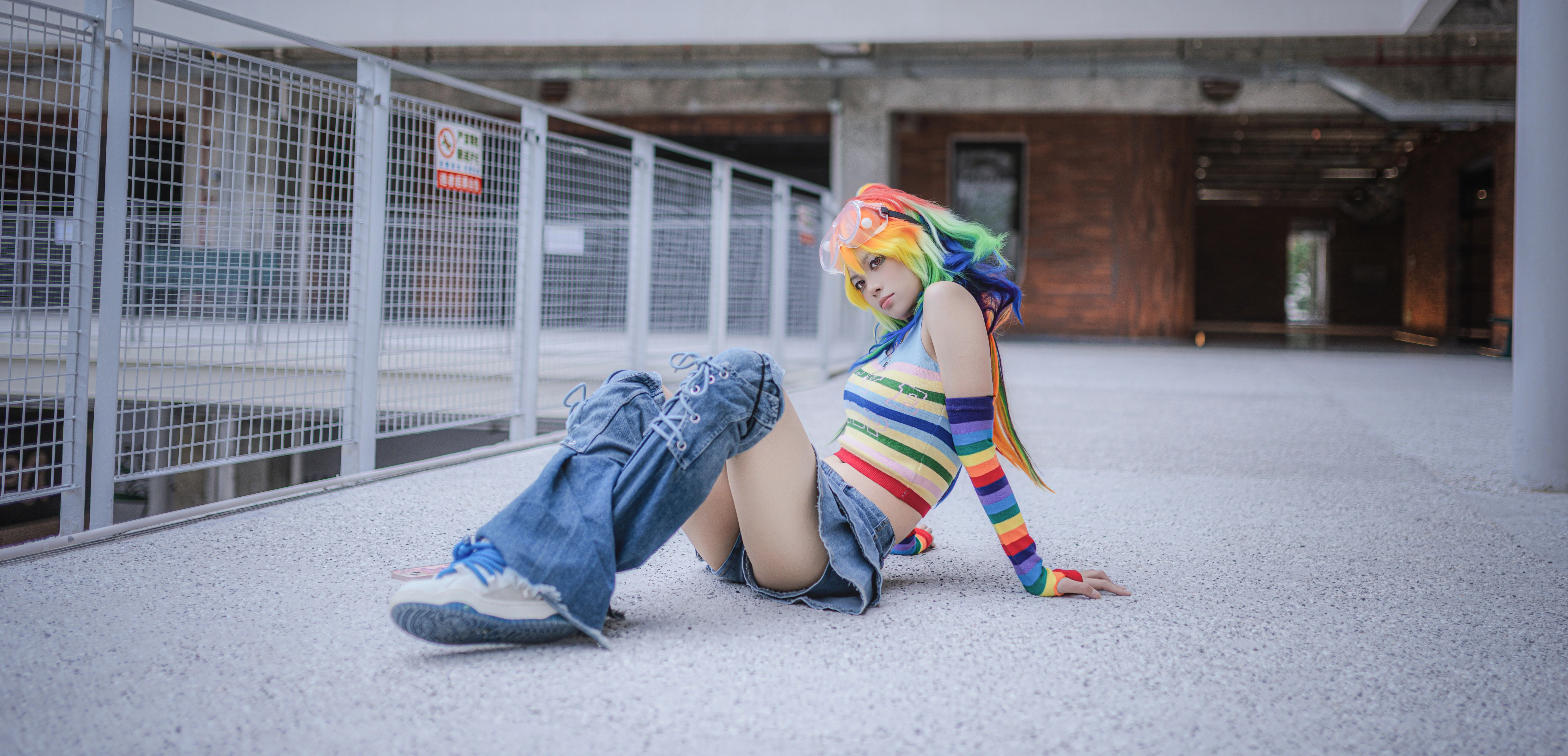 【雲寶黛西cos】小馬寶莉擬人造型，街頭滑板風的酷颯呈現 - 第 4 張