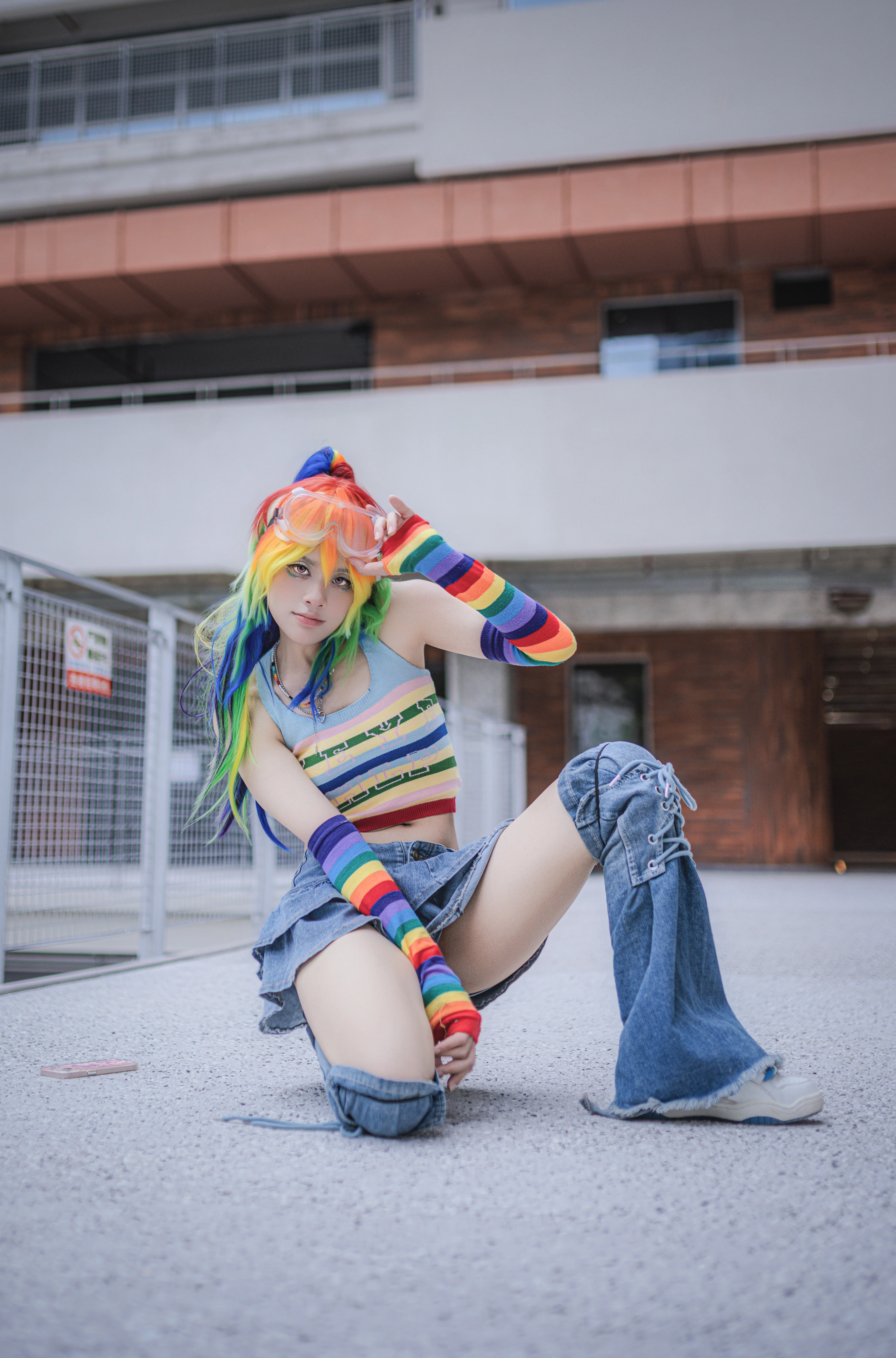 【雲寶黛西cos】小馬寶莉擬人造型，街頭滑板風的酷颯呈現 - 第 5 張