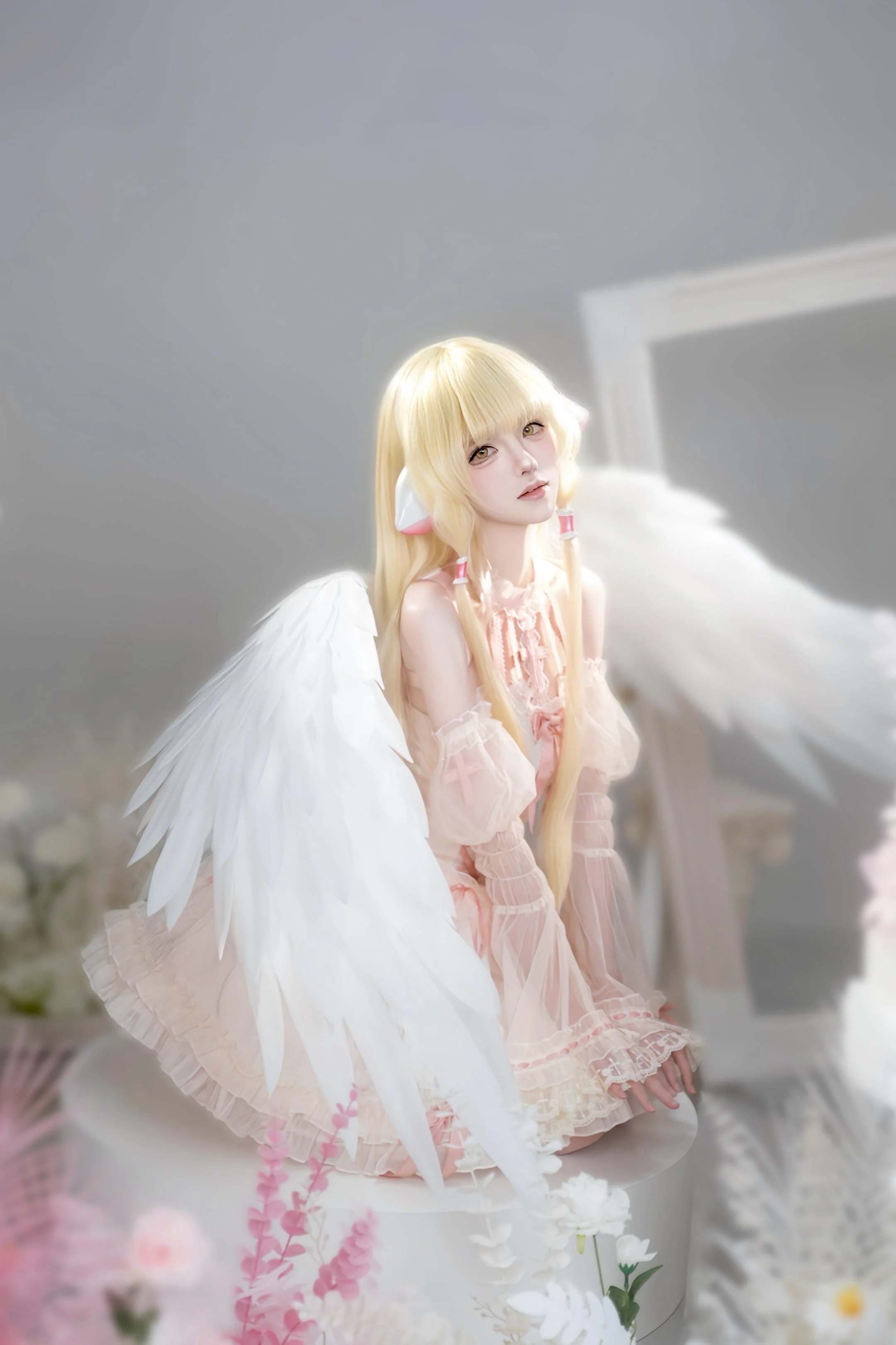 【小叽cos】人形电脑天使心中的纯净光影