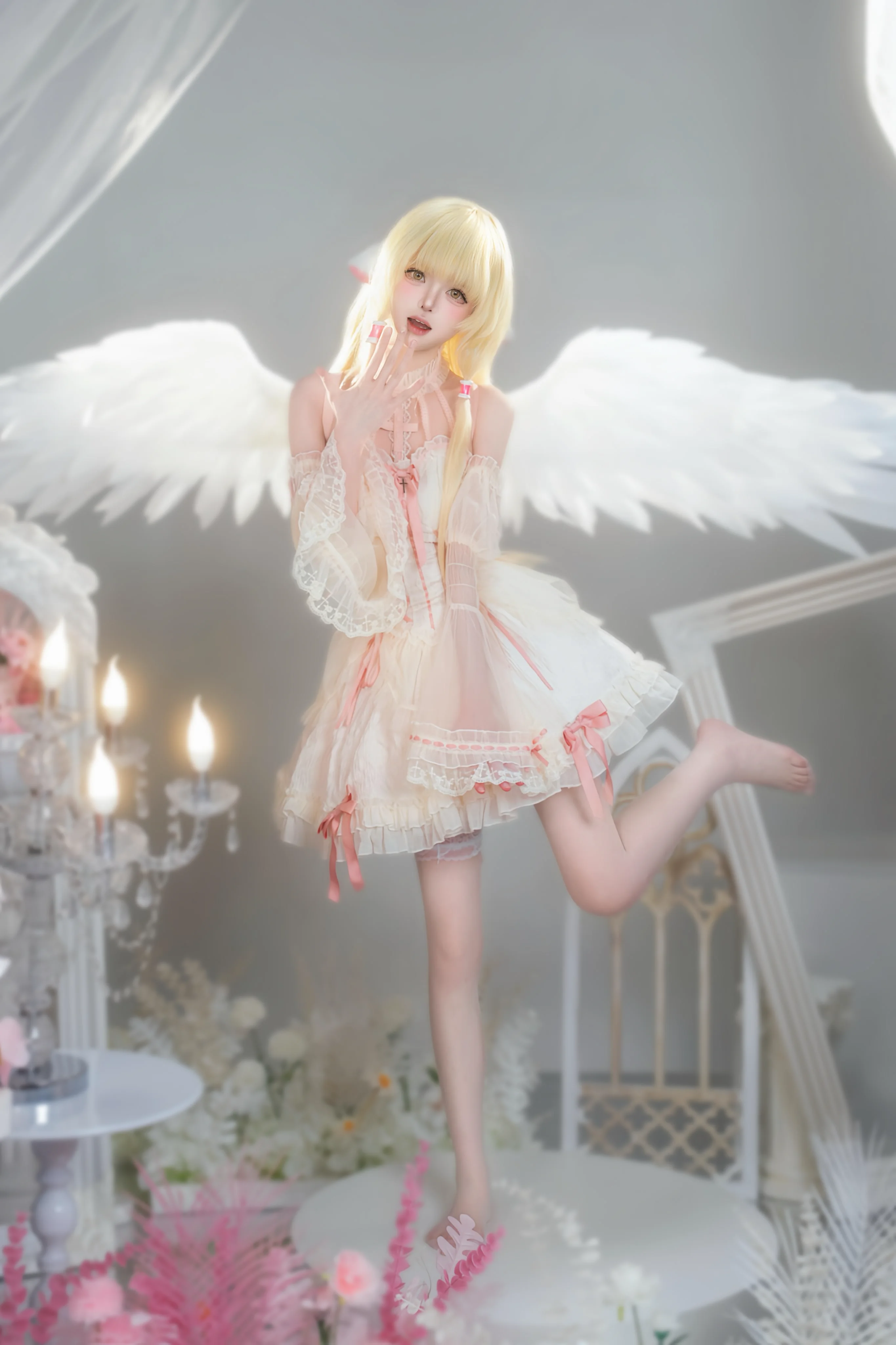 【小叽cos】人形电脑天使心中的纯净光影 - 第 3 张