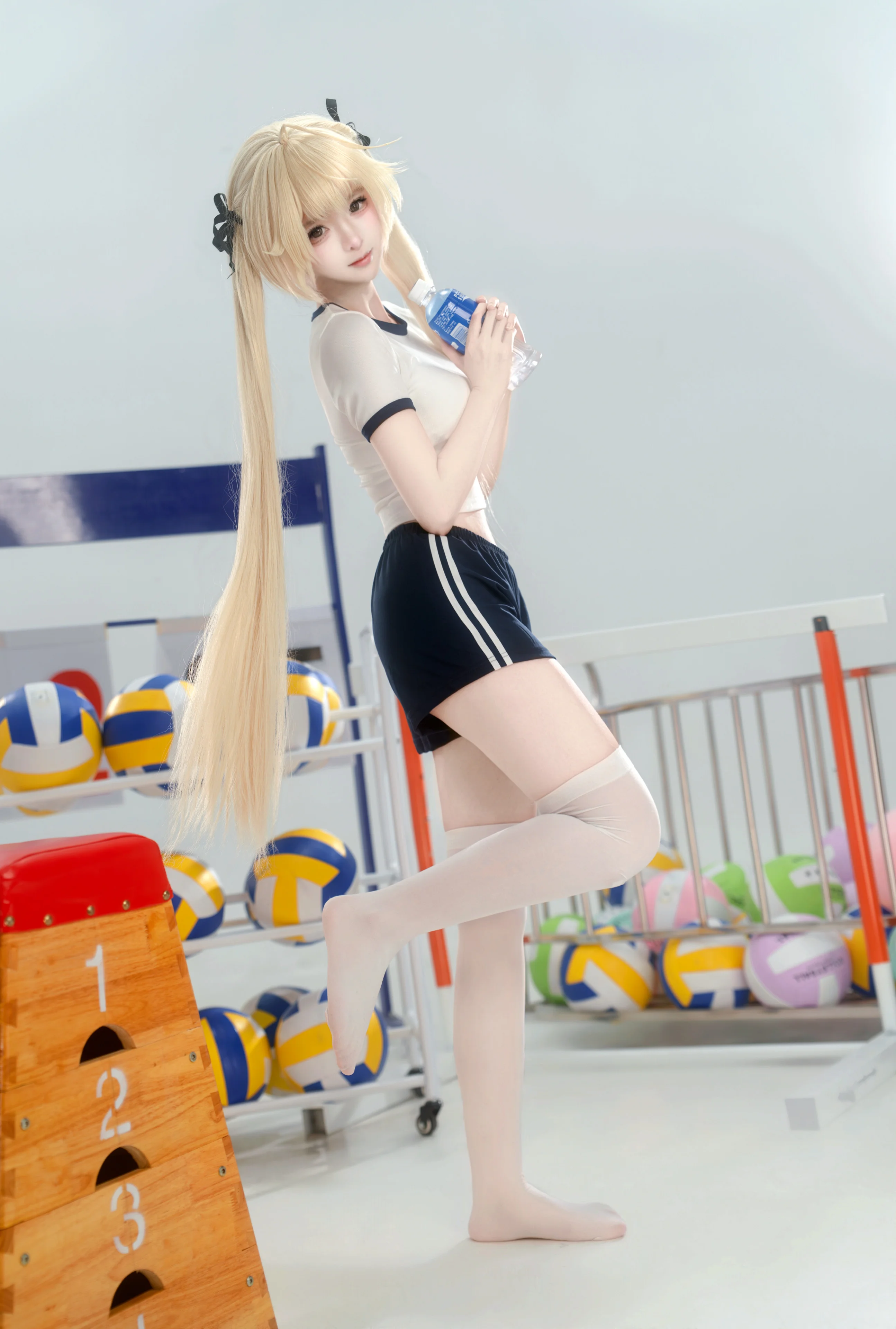 【穹妹cos】緣之空：體育館裡的清爽一角 封面