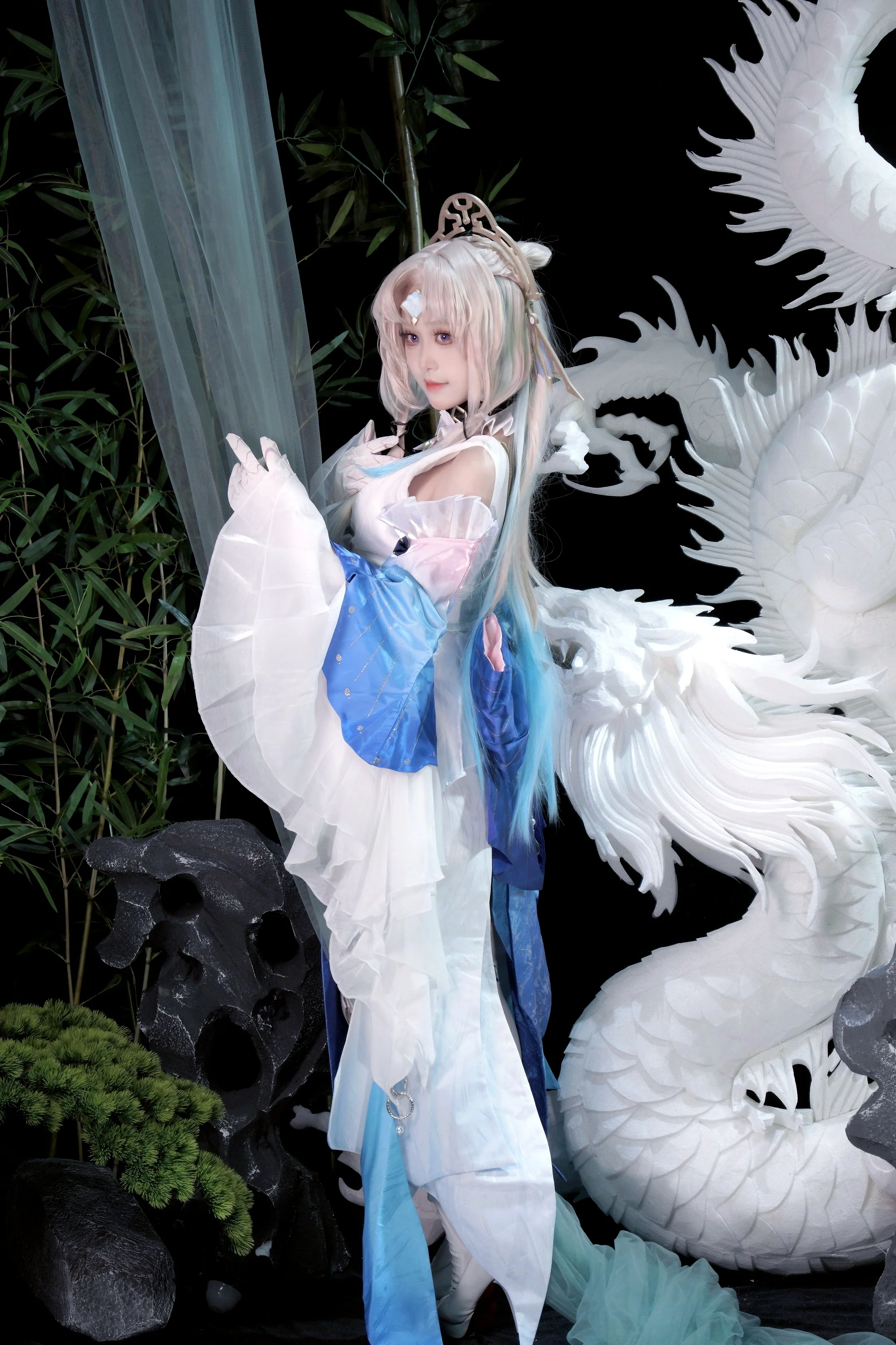 【真珠cos】崩壞星穹鐵道的丹青繪卷，仙氣飄飄的正片分享 - 第 1 張