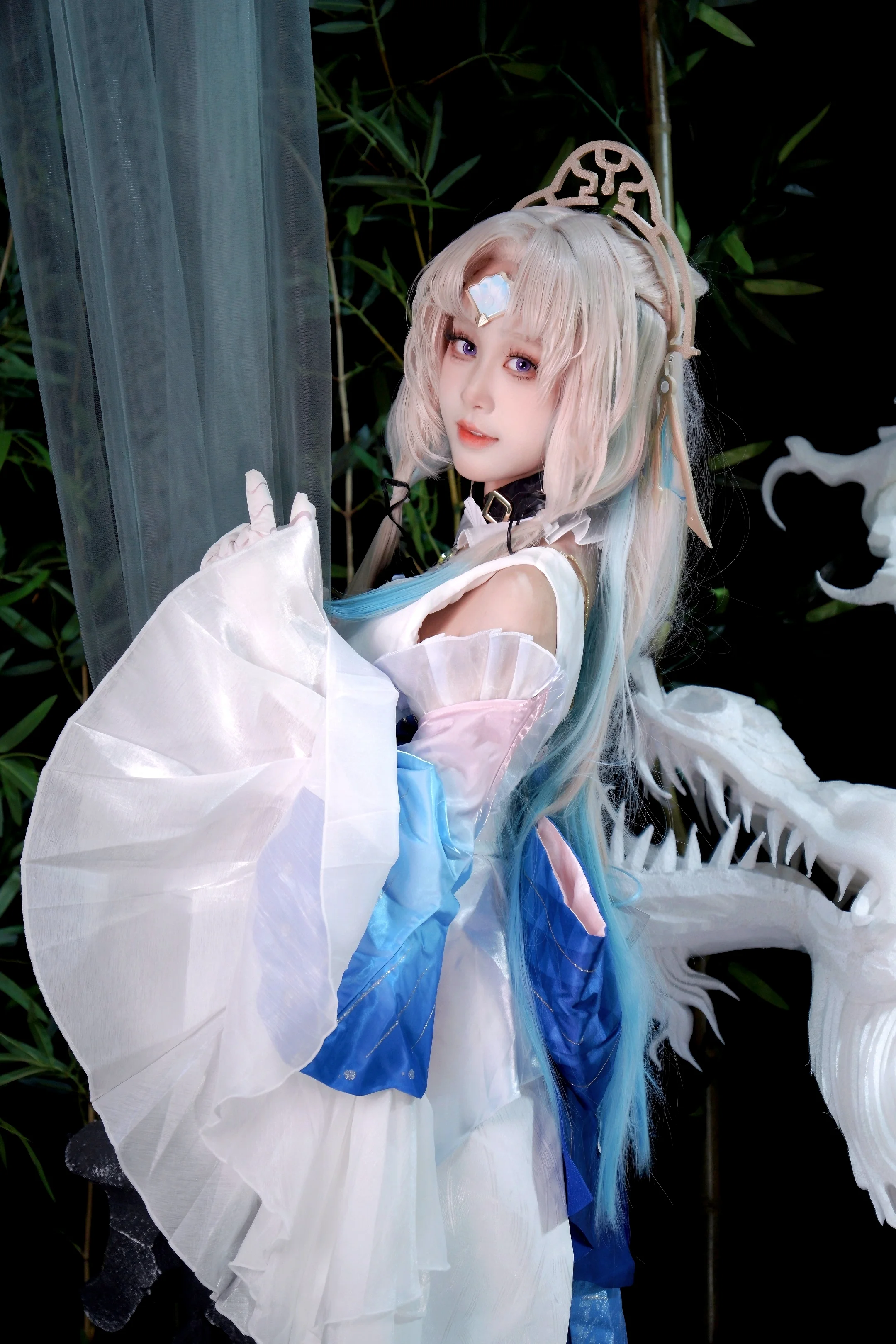 【真珠cos】崩壞星穹鐵道的丹青繪卷，仙氣飄飄的正片分享 - 第 4 張