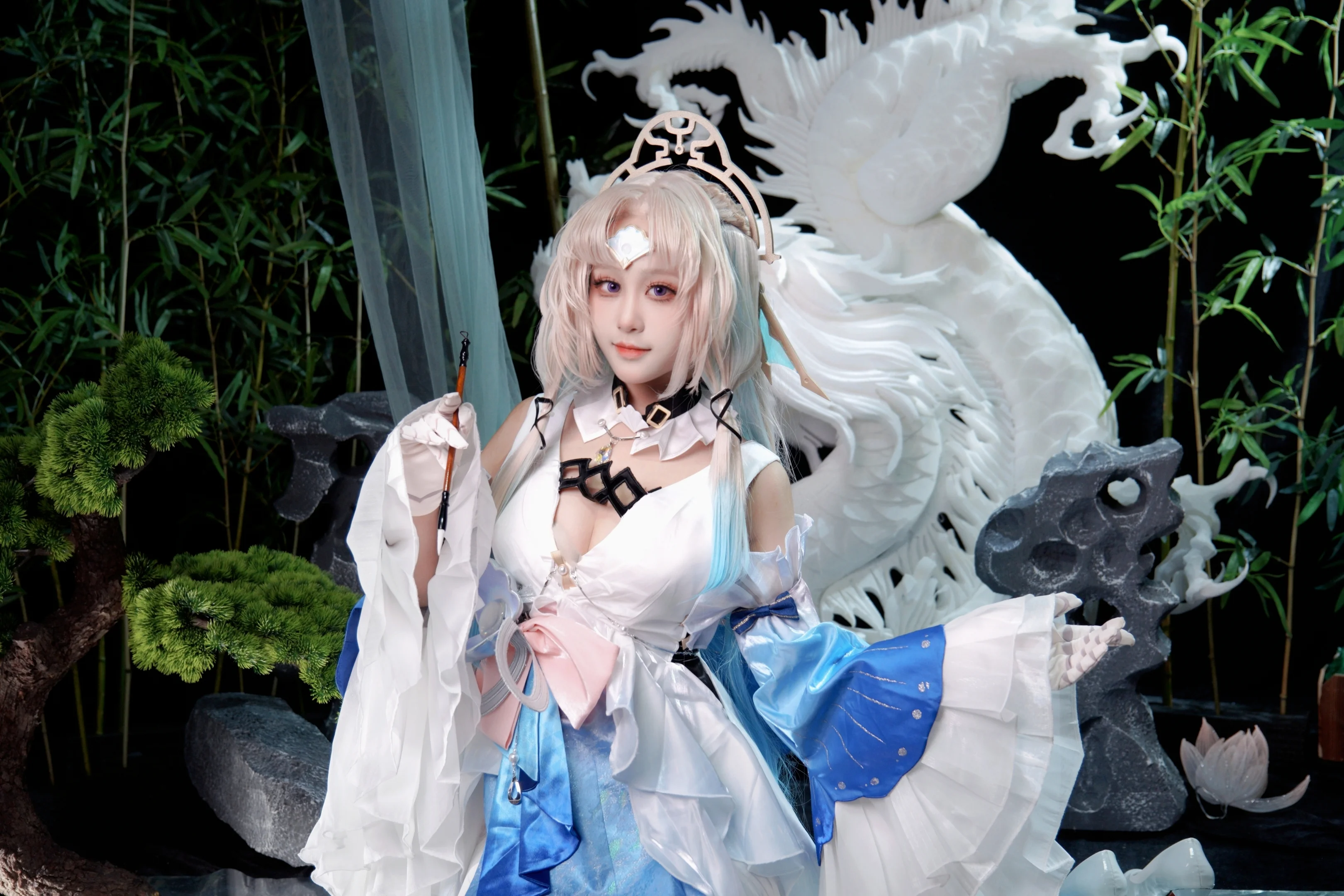 【真珠cos】崩壞星穹鐵道的丹青繪卷，仙氣飄飄的正片分享 - 第 7 張