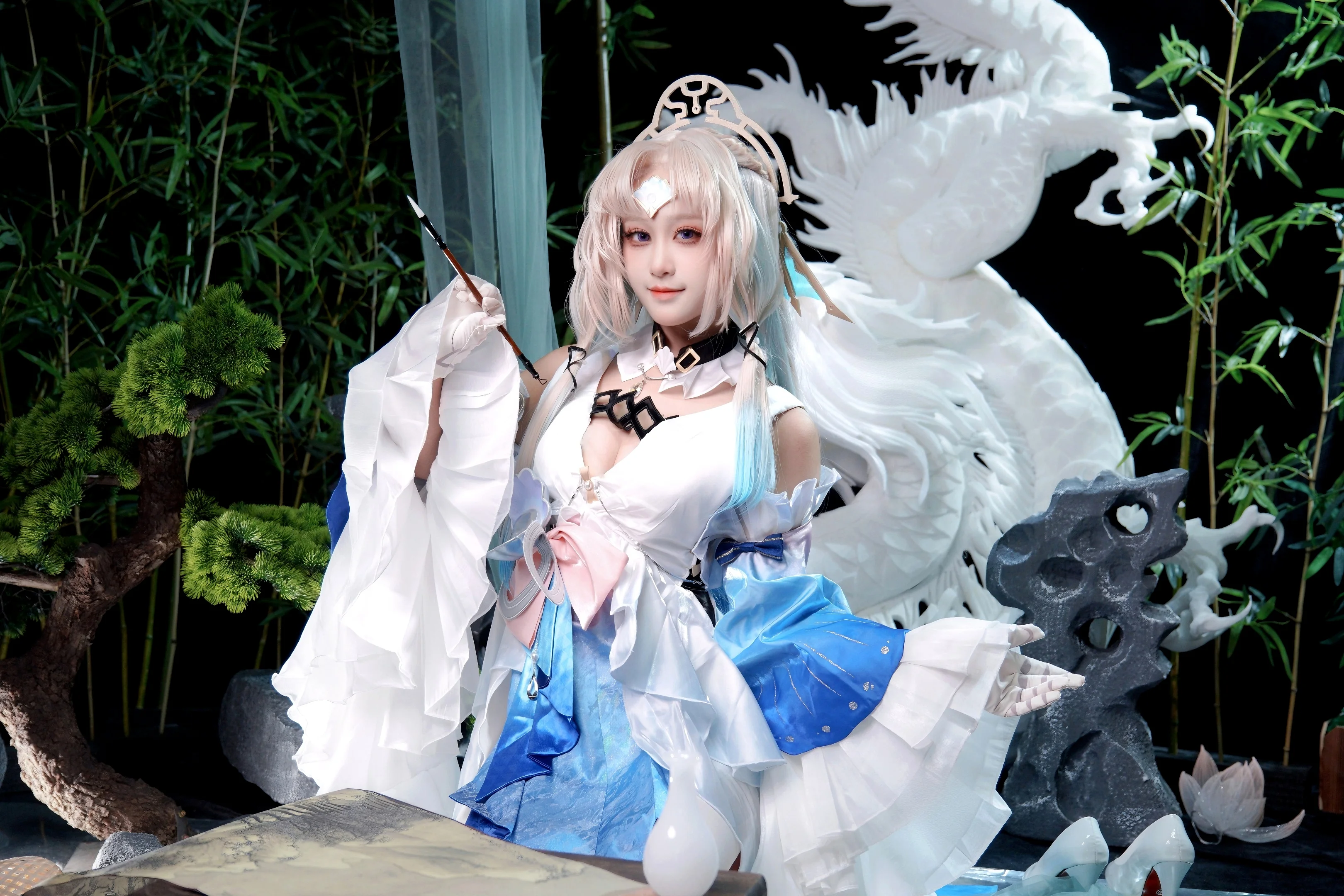 【真珠cos】崩壞星穹鐵道的丹青繪卷，仙氣飄飄的正片分享 - 第 8 張