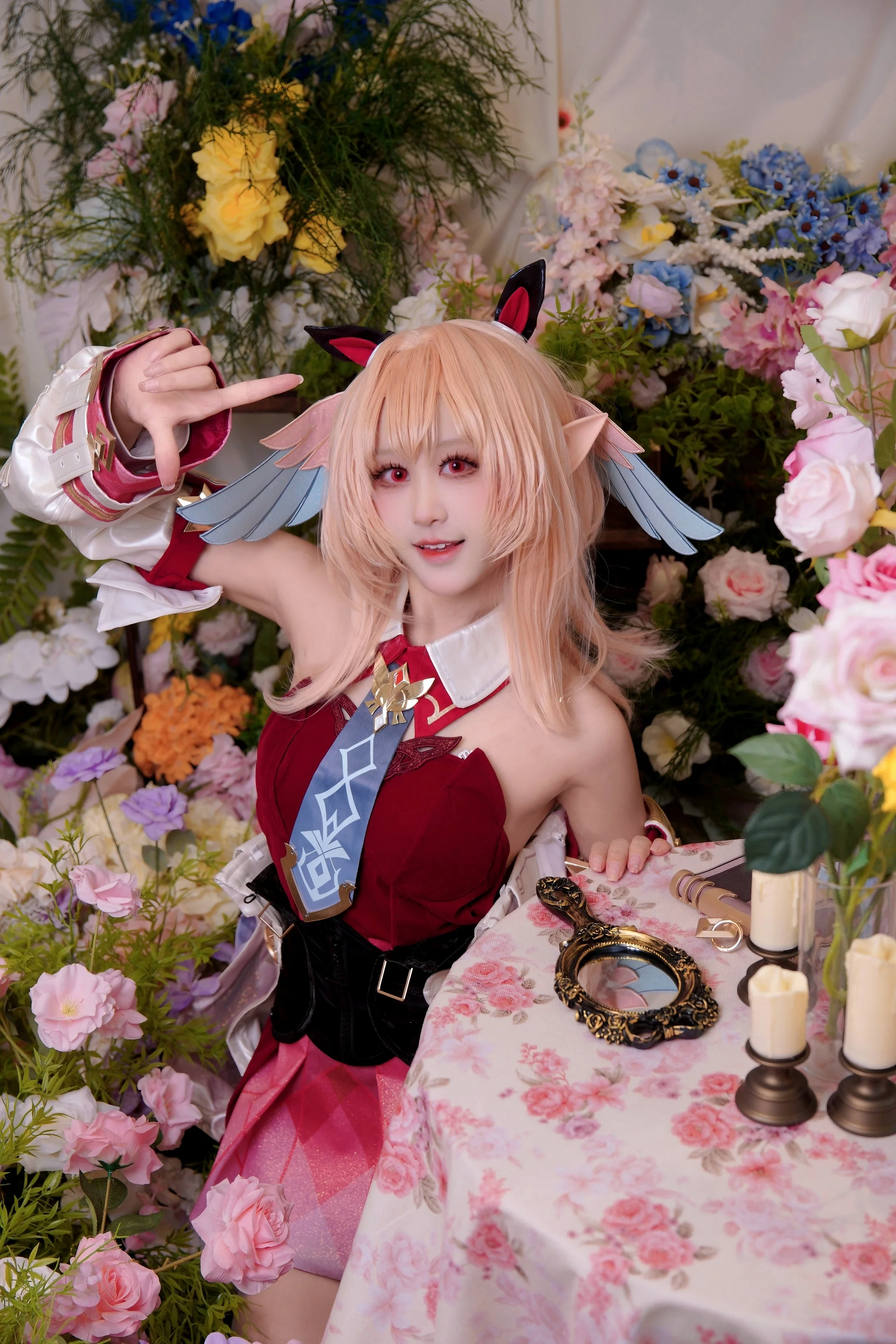 【莉奈娅cos】漫囧中的灵动，还原原神里的精灵质感 - 推荐阅读封面