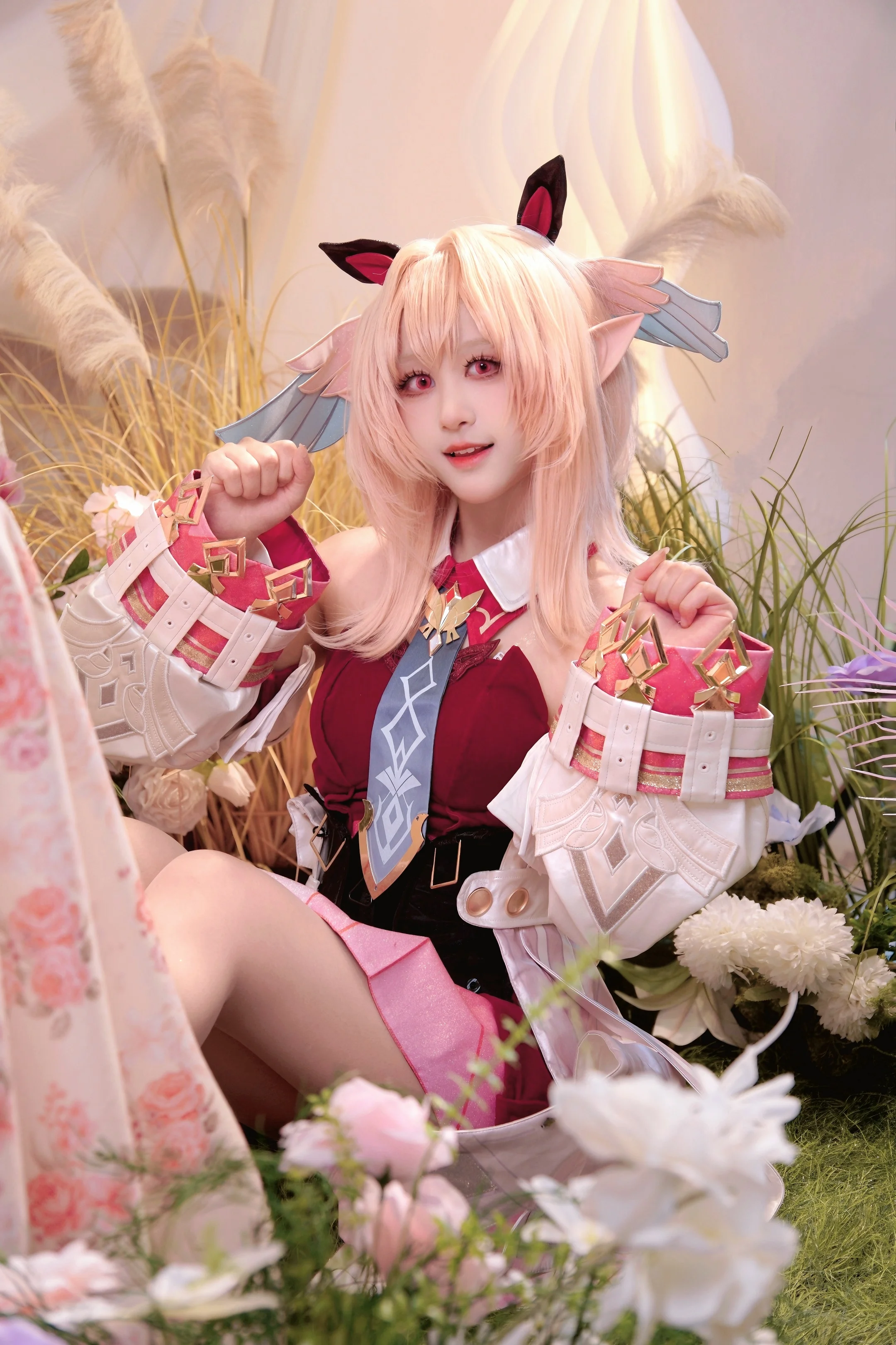 【莉奈娅cos】漫囧中的灵动，还原原神里的精灵质感 - 第6张