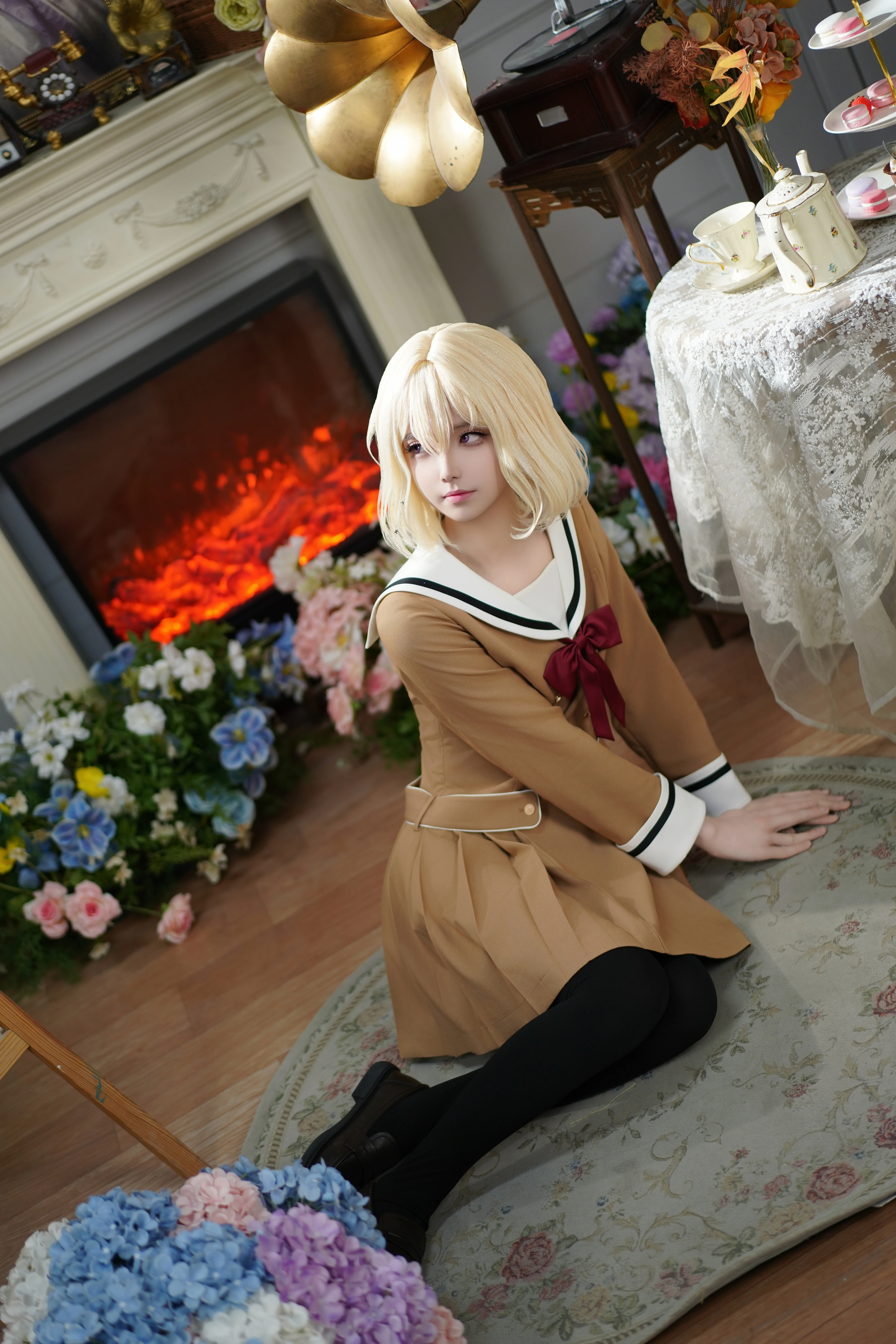 【三角初华cos】Ave Mujica的优雅与深藏的秘密 - 第 2 张