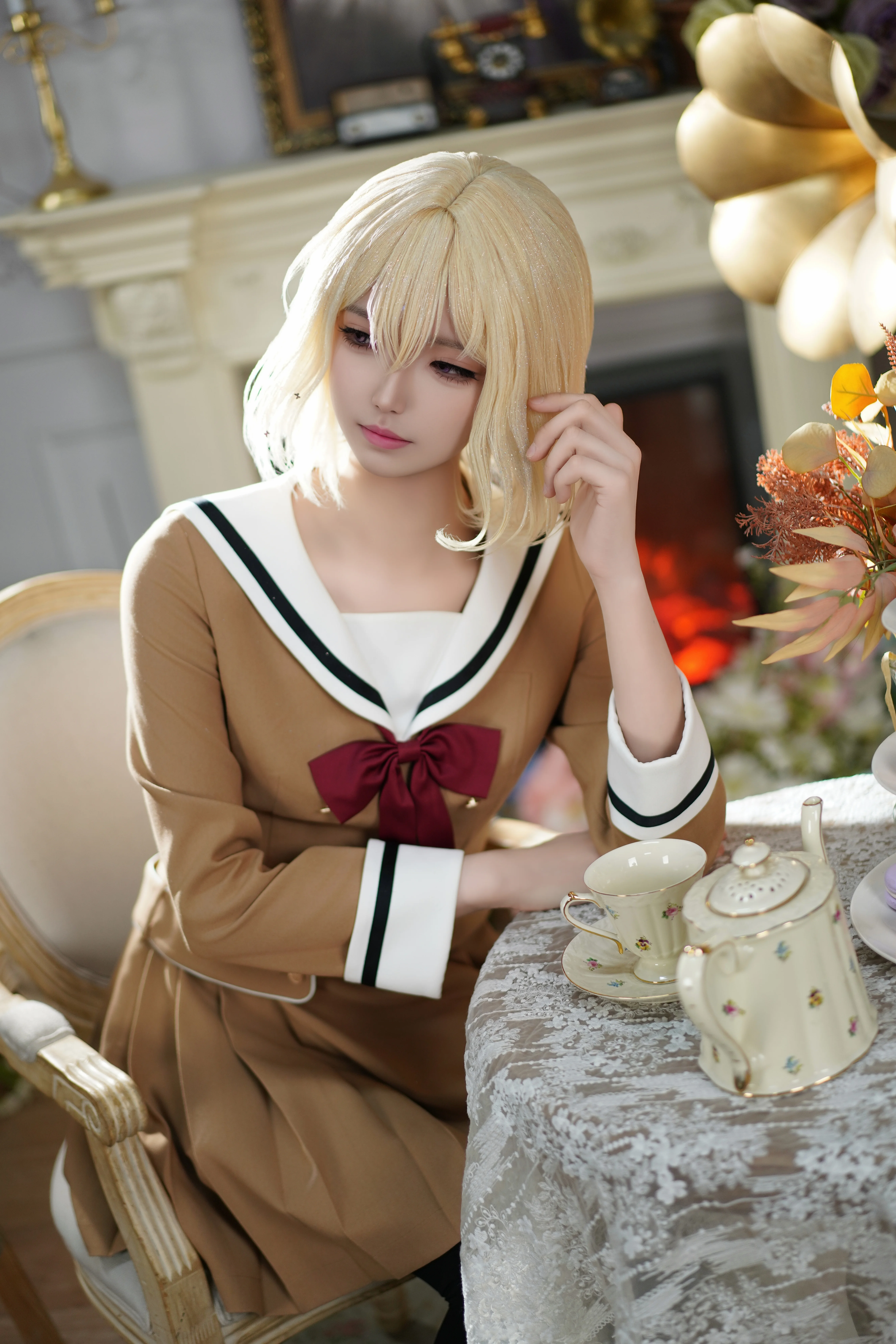 【三角初华cos】Ave Mujica的优雅与深藏的秘密 - 第 4 张