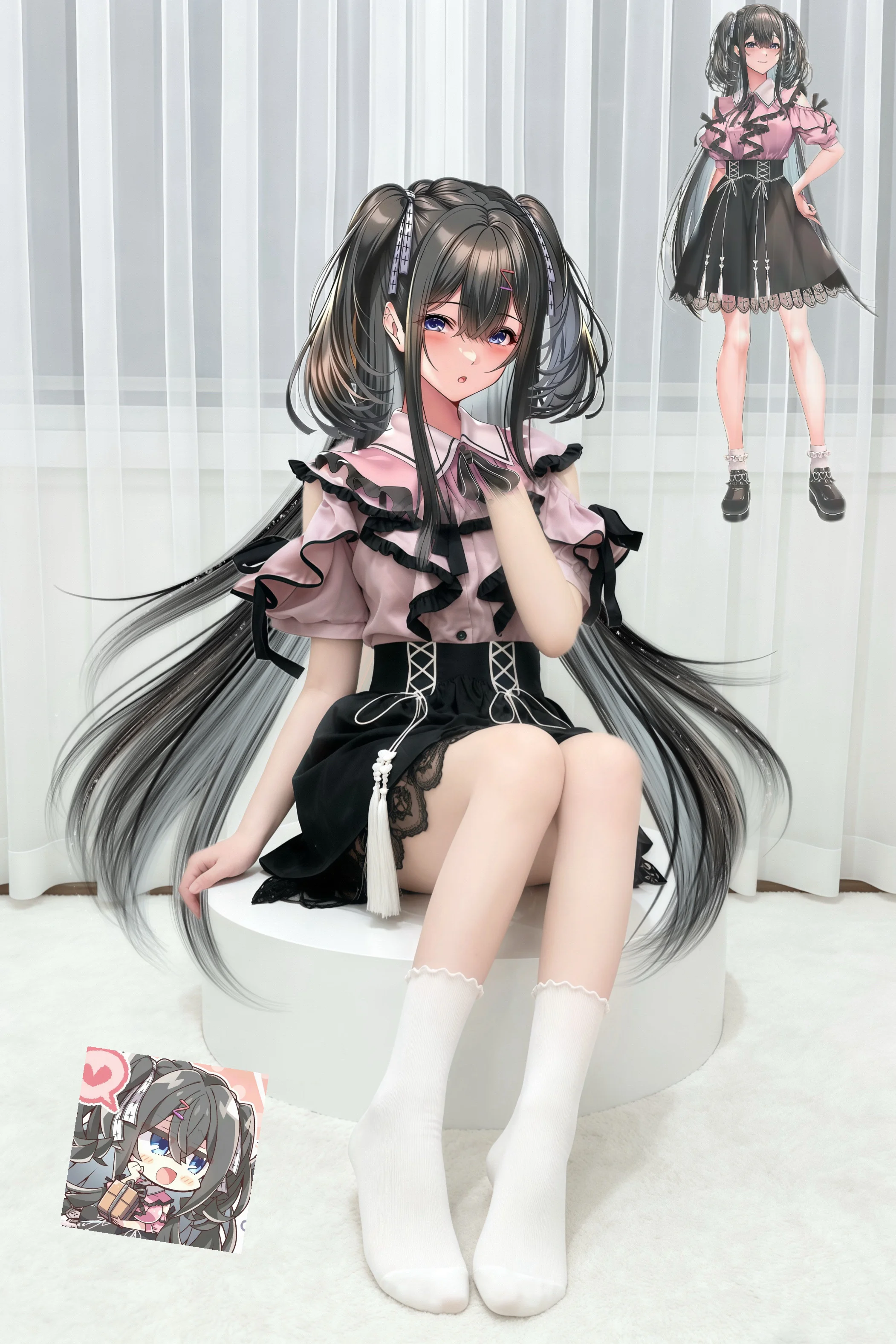 【鴻紗由美コスプレ】『アマカノ 3』お着替え・衣装試着のひととき