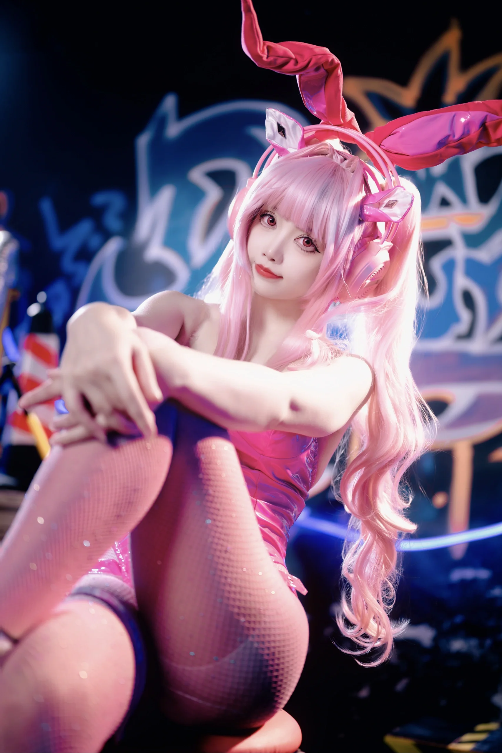 【爱丽丝cos】Nikke胜利女神，高反光皮衣下的战术少女 - 第 6 张