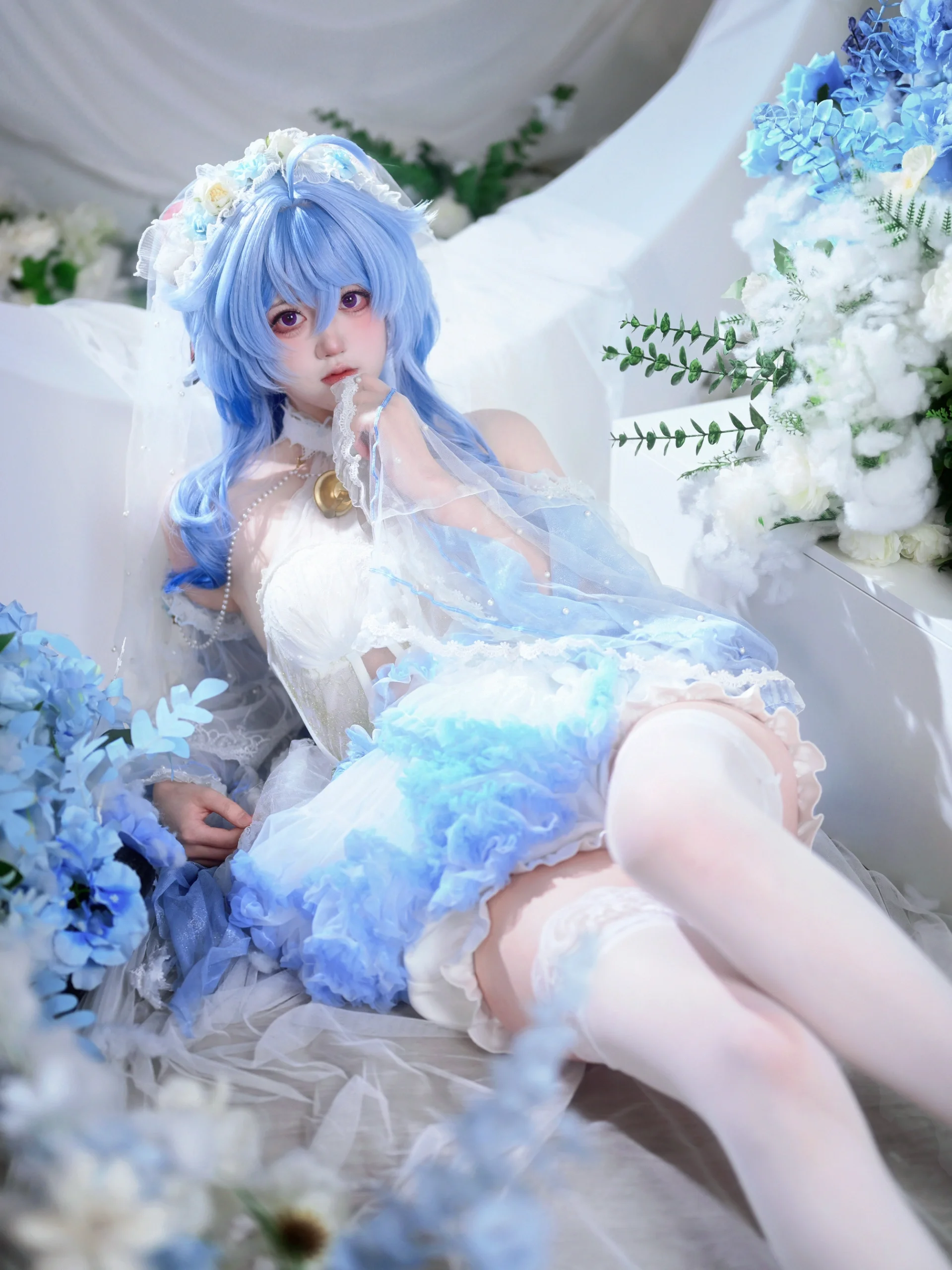 【甘雨 コスプレ】あなたの旅が今宵の月のように円満でありますように - 4 枚目