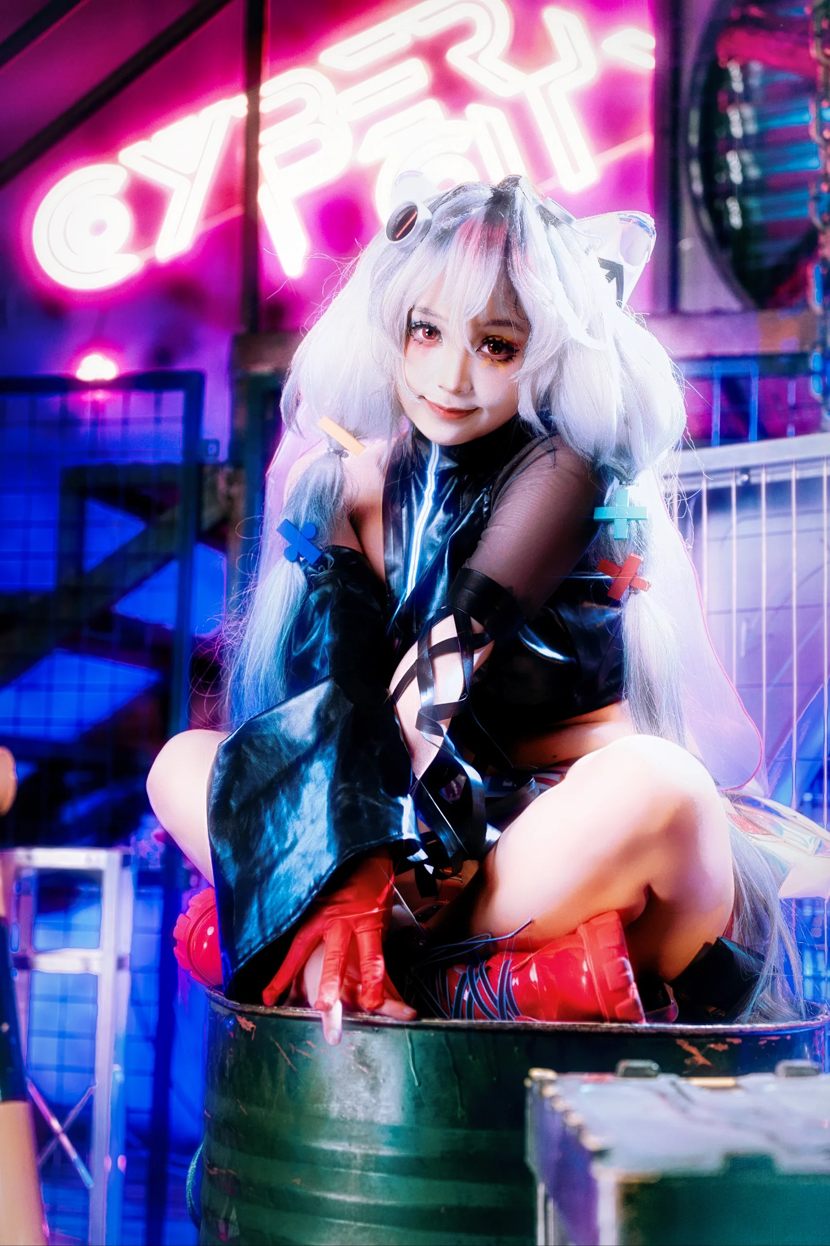 【000cos】无期迷途里的赛博电波，调色直击荧光屏 - 第 5 张