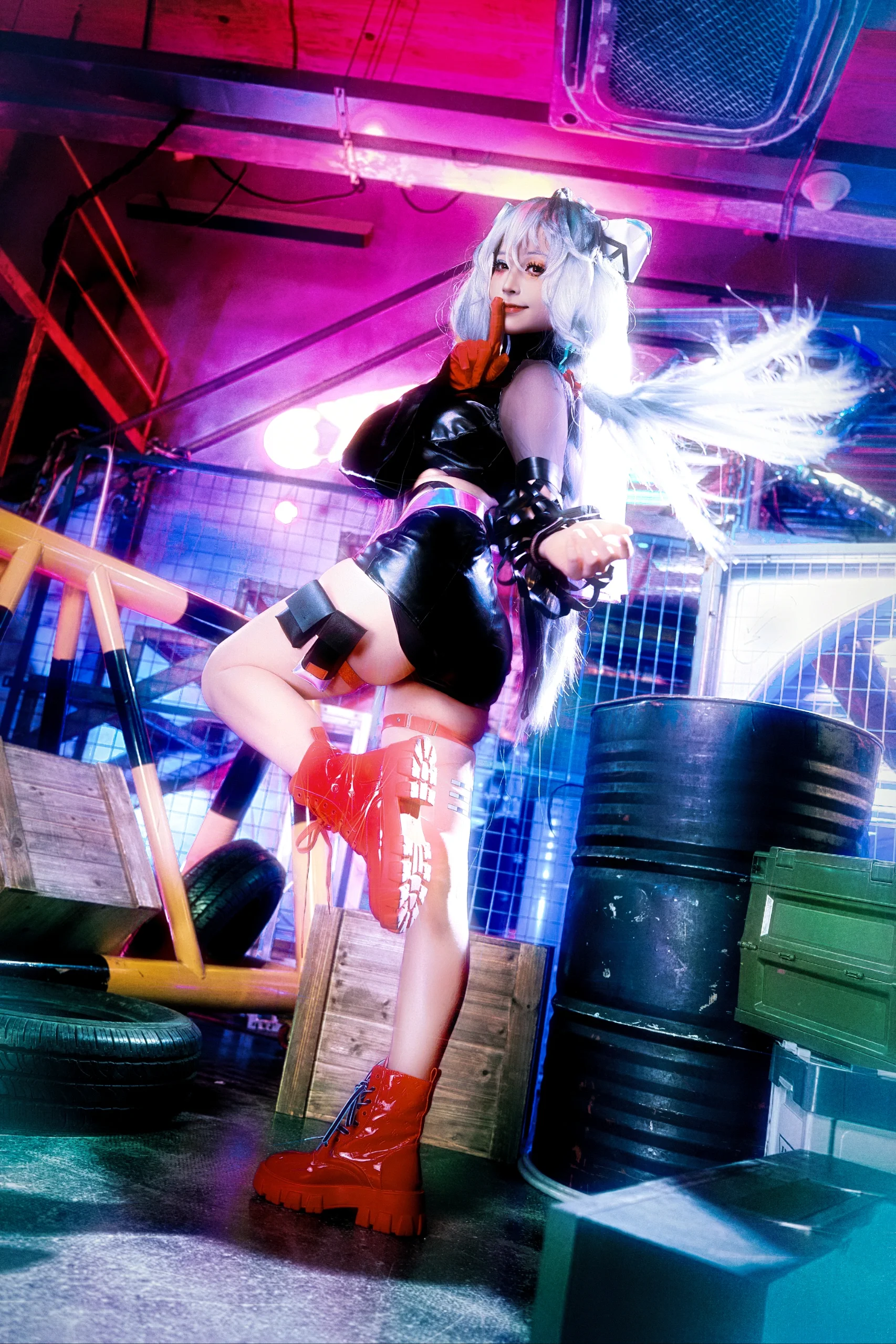 【000cos】无期迷途里的赛博电波，调色直击荧光屏 - 第 7 张