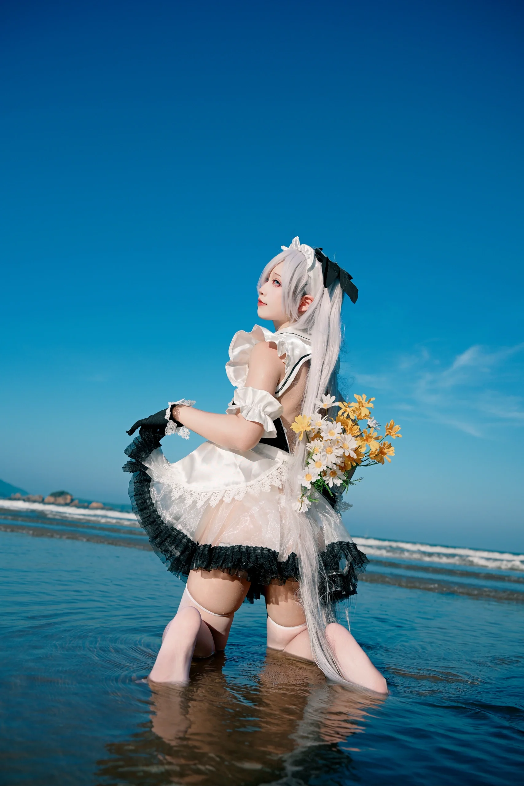 【灰姑娘cos】舟山海风里的nikke胜利女神