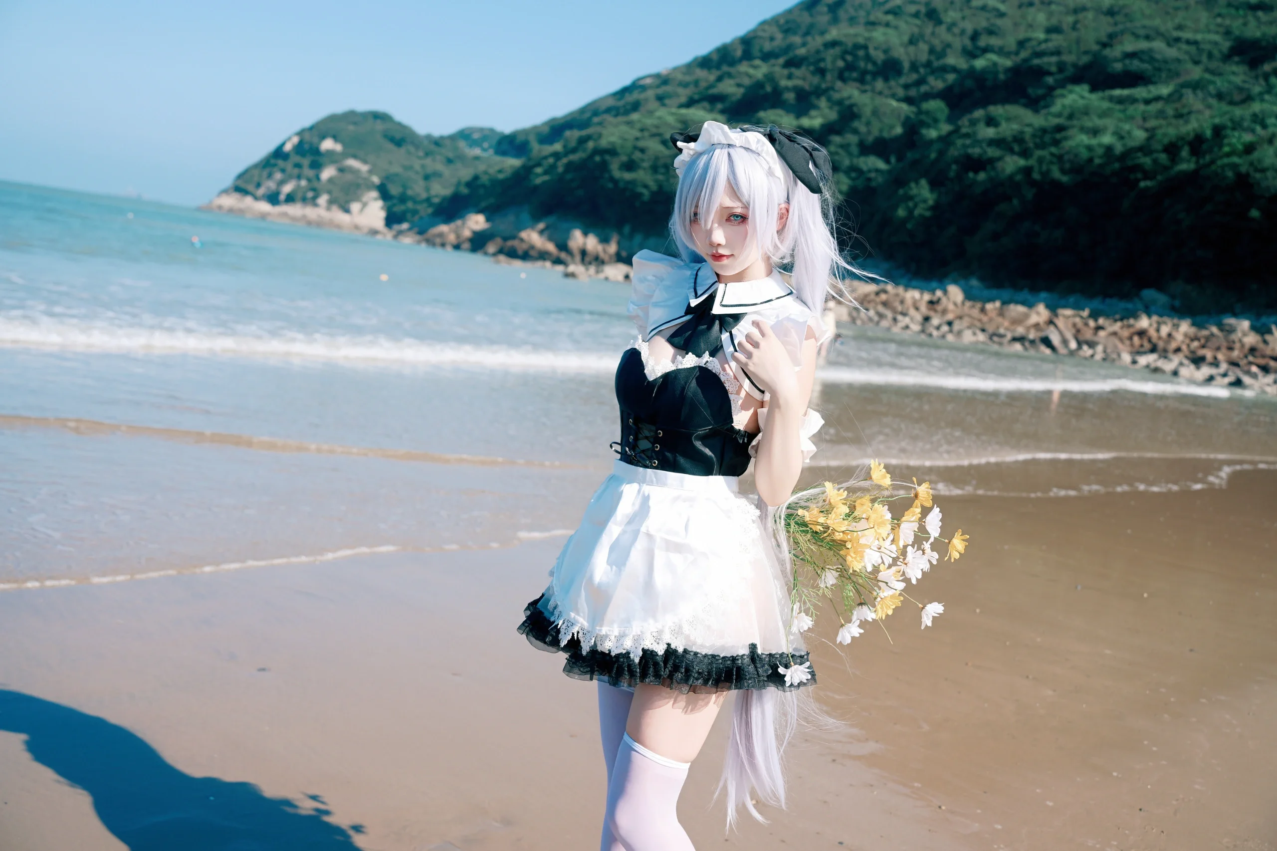 【灰姑娘cos】舟山海风里的nikke胜利女神 - 第 3 张