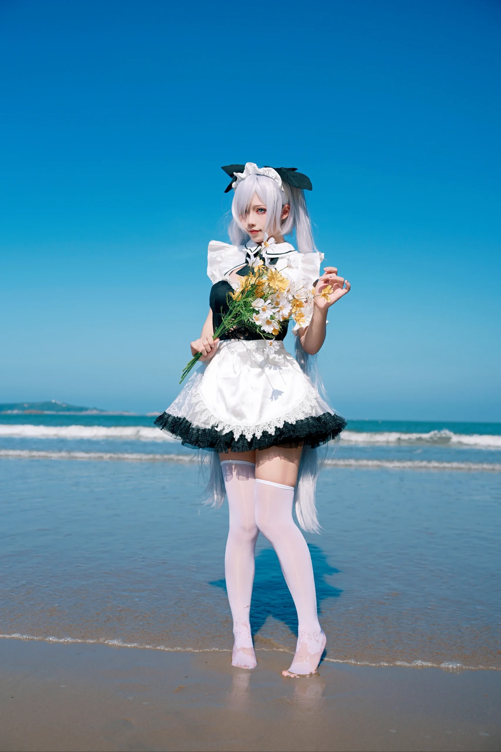 【灰姑娘cos】舟山海风里的nikke胜利女神 - 第 4 张