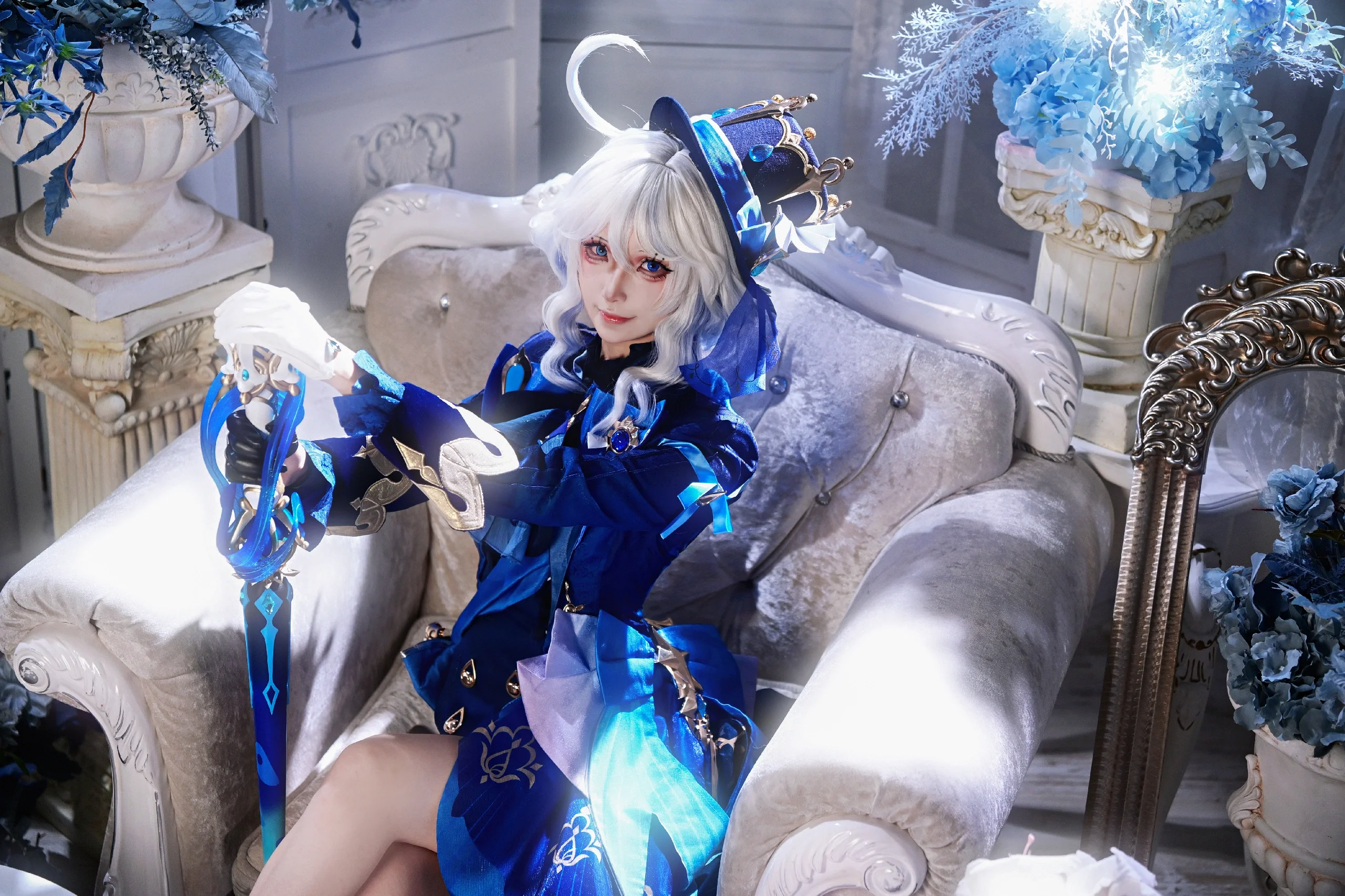 【芙宁娜cos】在上海的舞台上，还原最真实的她 - 第2张